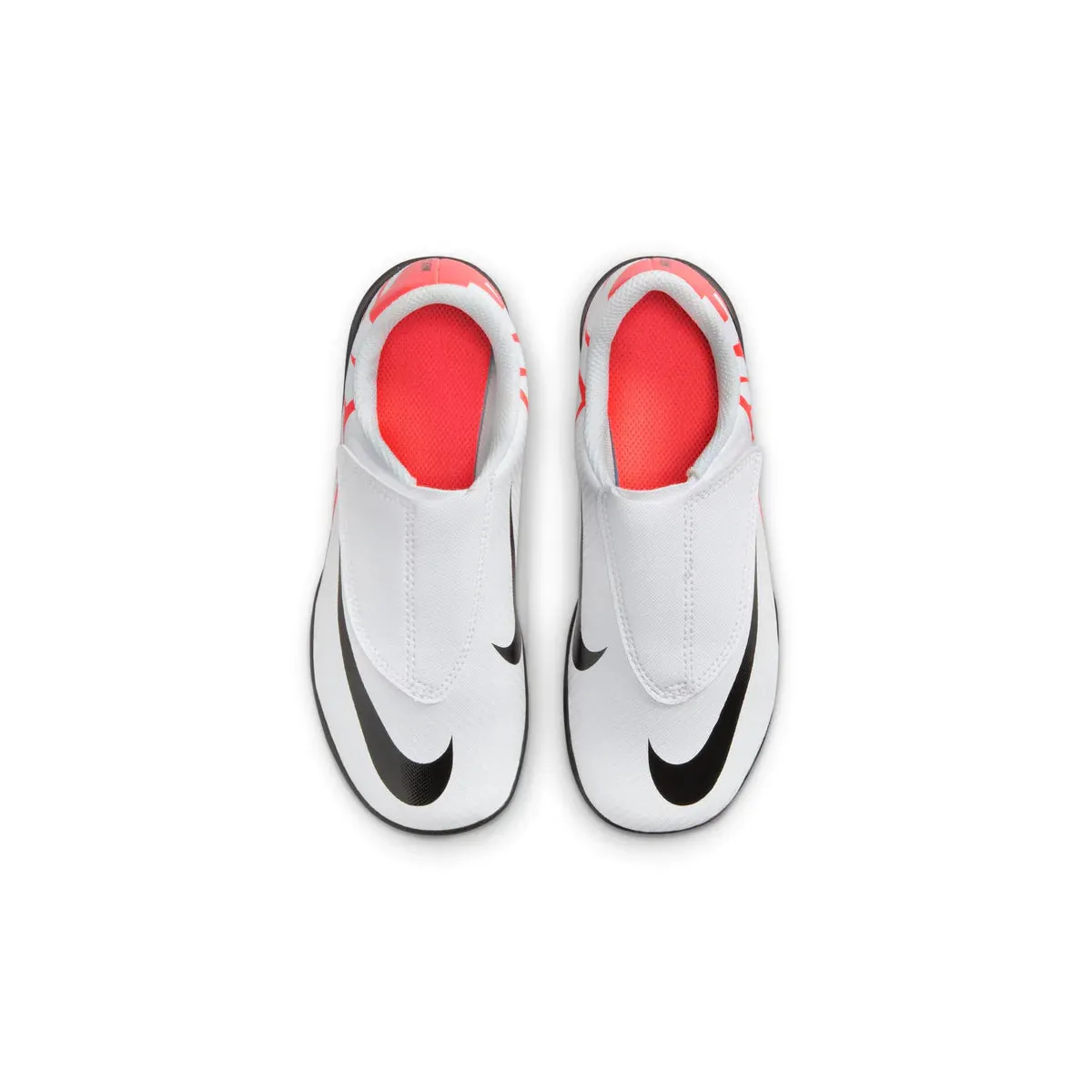 Nike Junior Mercurial Vapor 15 Club TF Turf PS (V) Fußballschuh - Leuchtendes Karmesinrot/Weiß/Schwarz