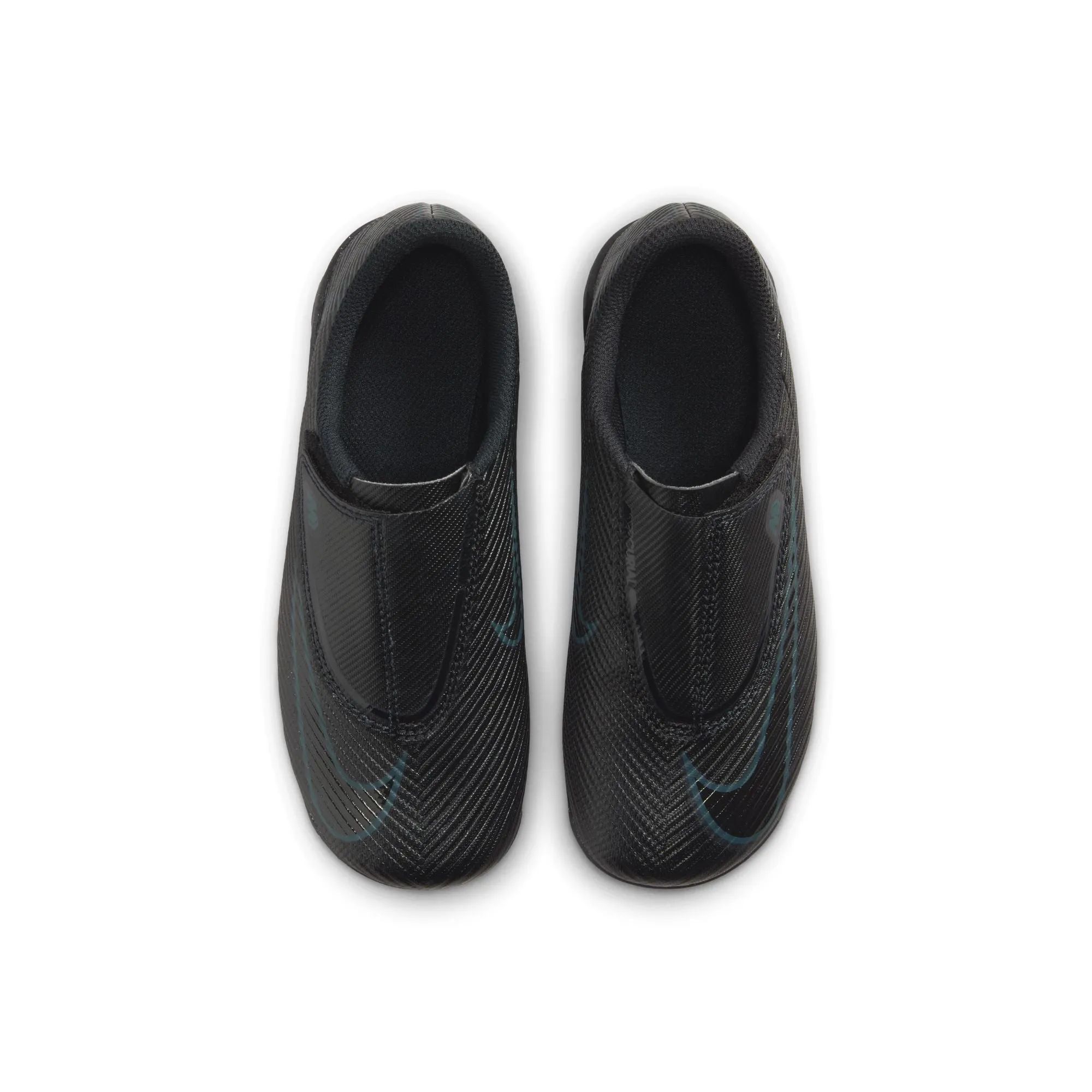 Nike Junior Mercurial Vapor 16 Club FG/MG Hartplatz-/Multiground-PS (V) Fußballschuh - Schwarz/Tiefes Dschungelschwarz