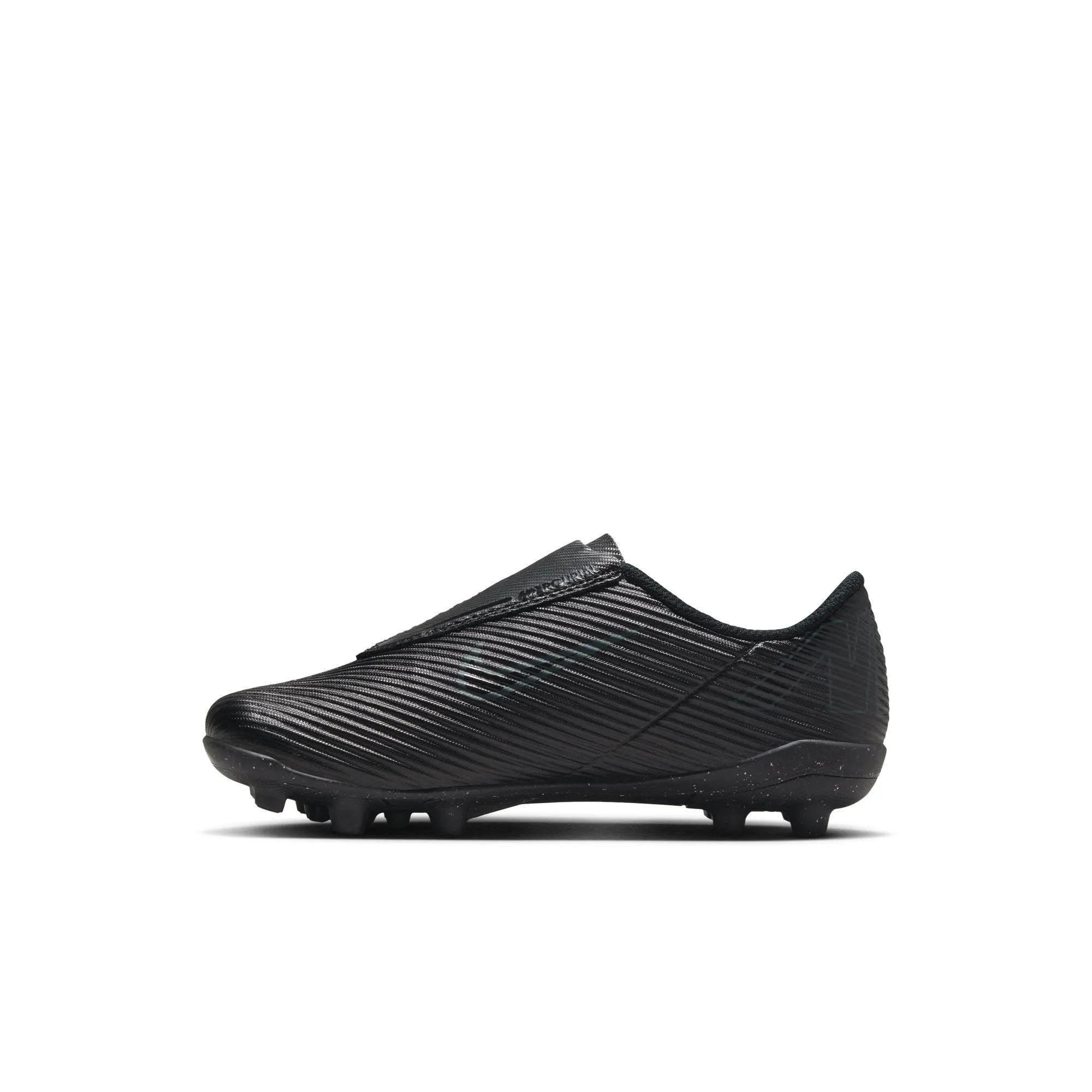 Nike Junior Mercurial Vapor 16 Club FG/MG Hartplatz-/Multiground-PS (V) Fußballschuh - Schwarz/Tiefes Dschungelschwarz