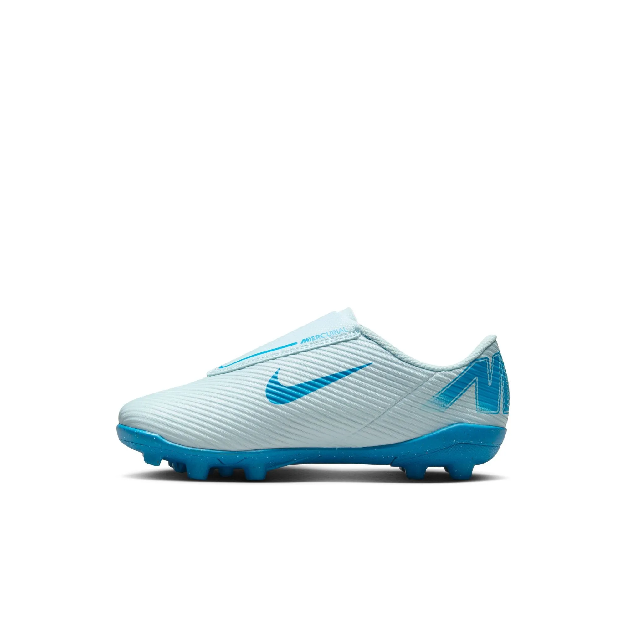 Nike Junior Mercurial Vapor 16 Club FG/MG Hartplatz/Verschiedene Böden PS (V) Fußballschuh - Gletscherblau/Blauer Orbit