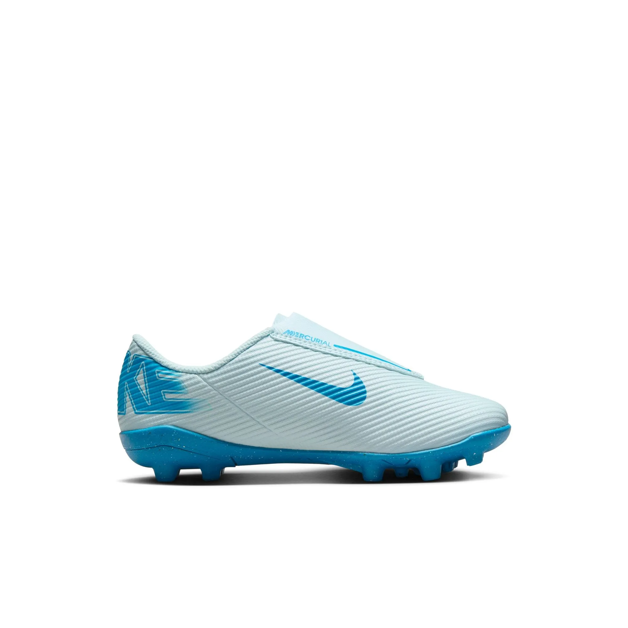 Nike Junior Mercurial Vapor 16 Club FG/MG Hartplatz/Verschiedene Böden PS (V) Fußballschuh - Gletscherblau/Blauer Orbit