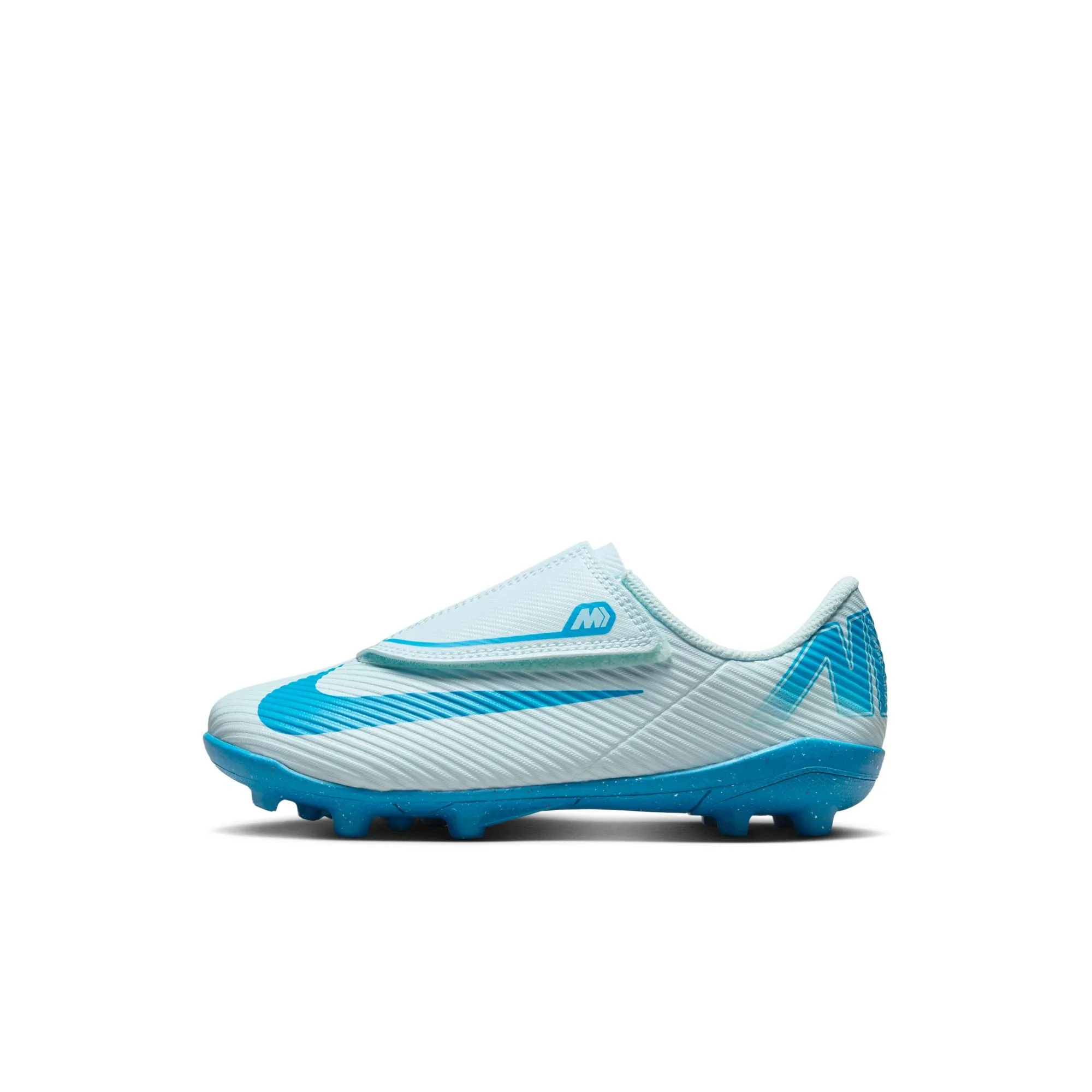Nike Junior Mercurial Vapor 16 Club FG/MG Hartplatz/Verschiedene Böden PS (V) Fußballschuh - Gletscherblau/Blauer Orbit