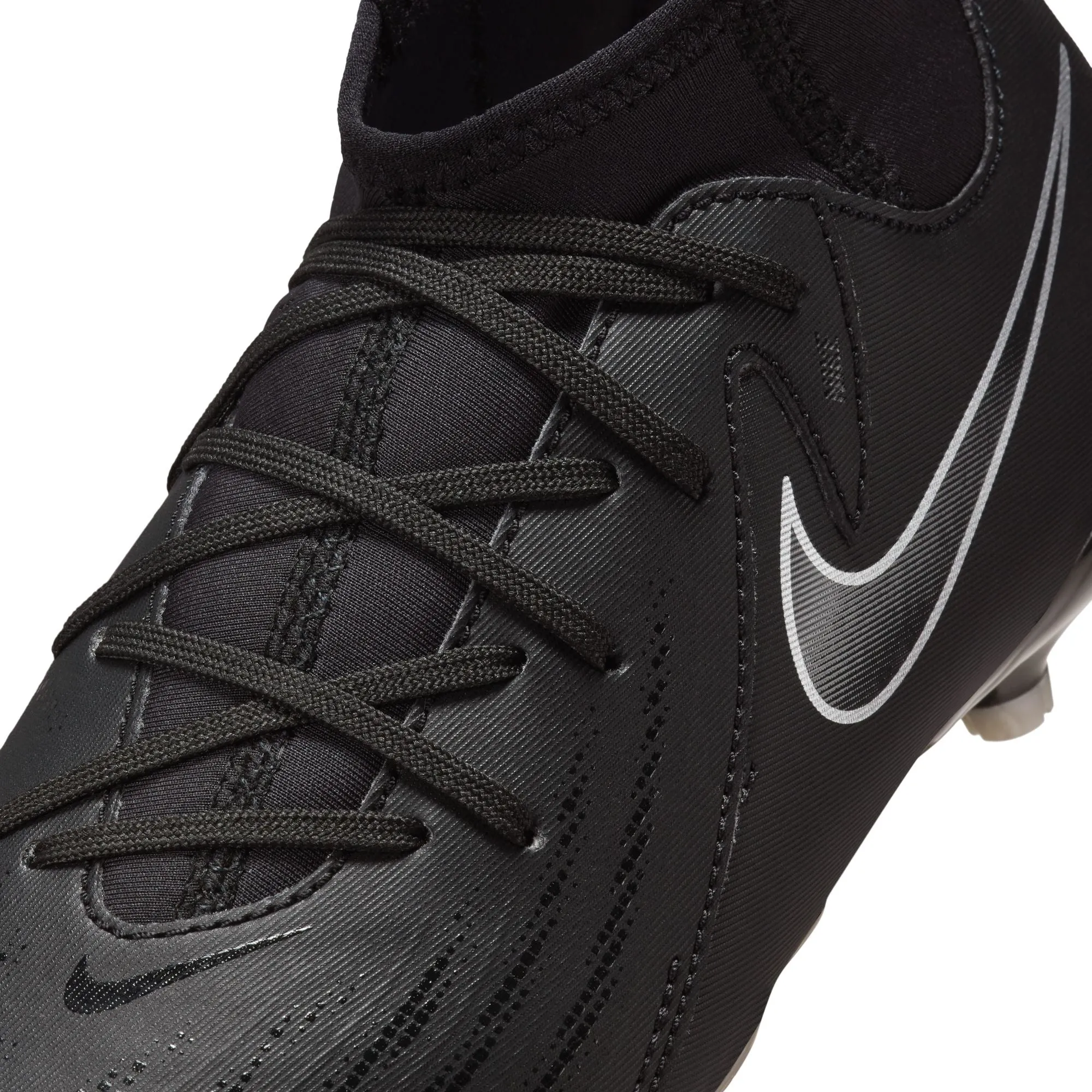 Nike Junior Phantom Luna II Academy FG Fußballschuhe für festen Untergrund - Schwarz