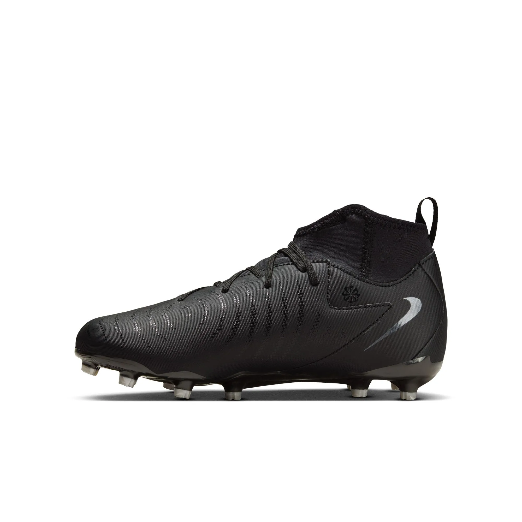 Nike Junior Phantom Luna II Academy FG Fußballschuhe für festen Untergrund - Schwarz