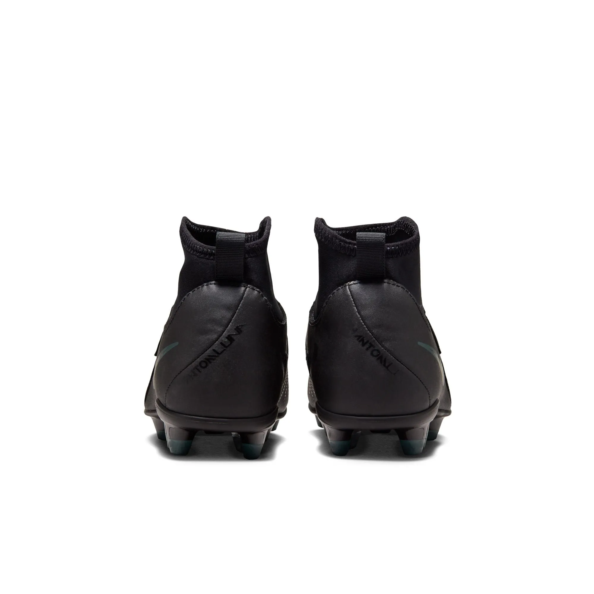 Nike Junior Phantom Luna II Academy MG High-Top Fußballschuhe - Schwarz/ Schwarz Deep Jungle
