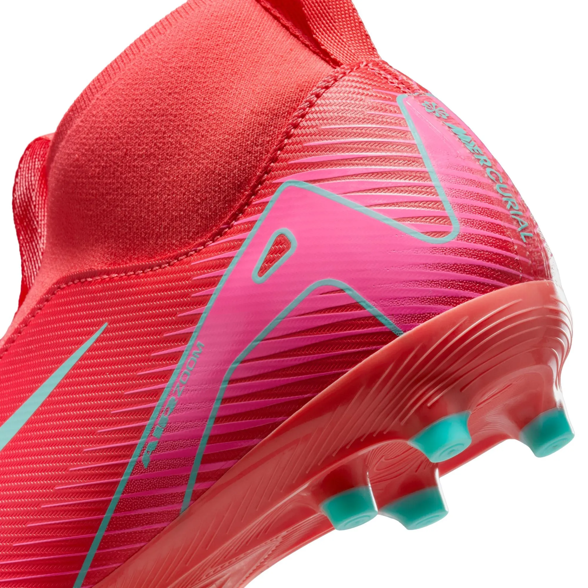 Nike Junior Superfly 10 Academy FG/MG Fußballschuhe - Glutlicht/Auroragrün