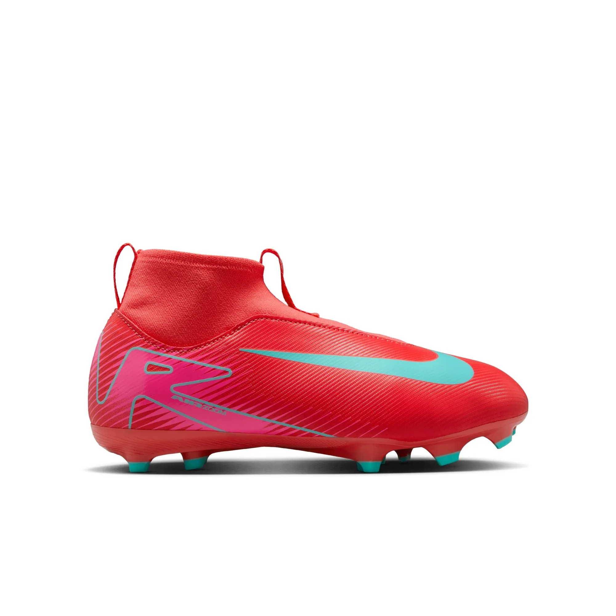 Nike Junior Superfly 10 Academy FG/MG Fußballschuhe - Glutlicht/Auroragrün