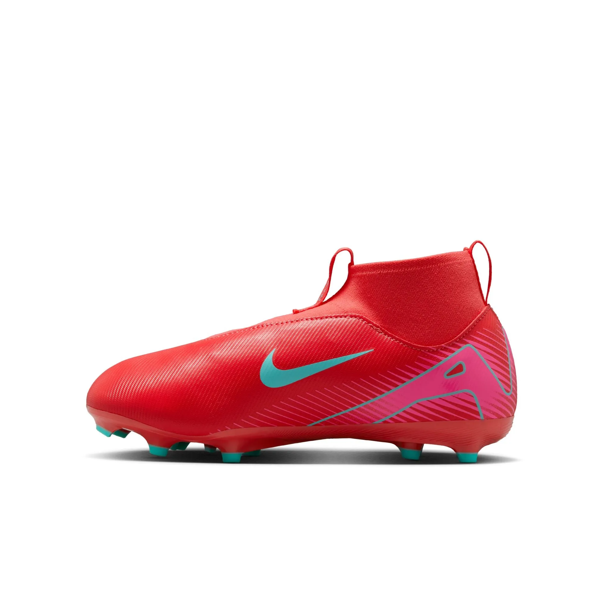 Nike Junior Superfly 10 Academy FG/MG Fußballschuhe - Glutlicht/Auroragrün