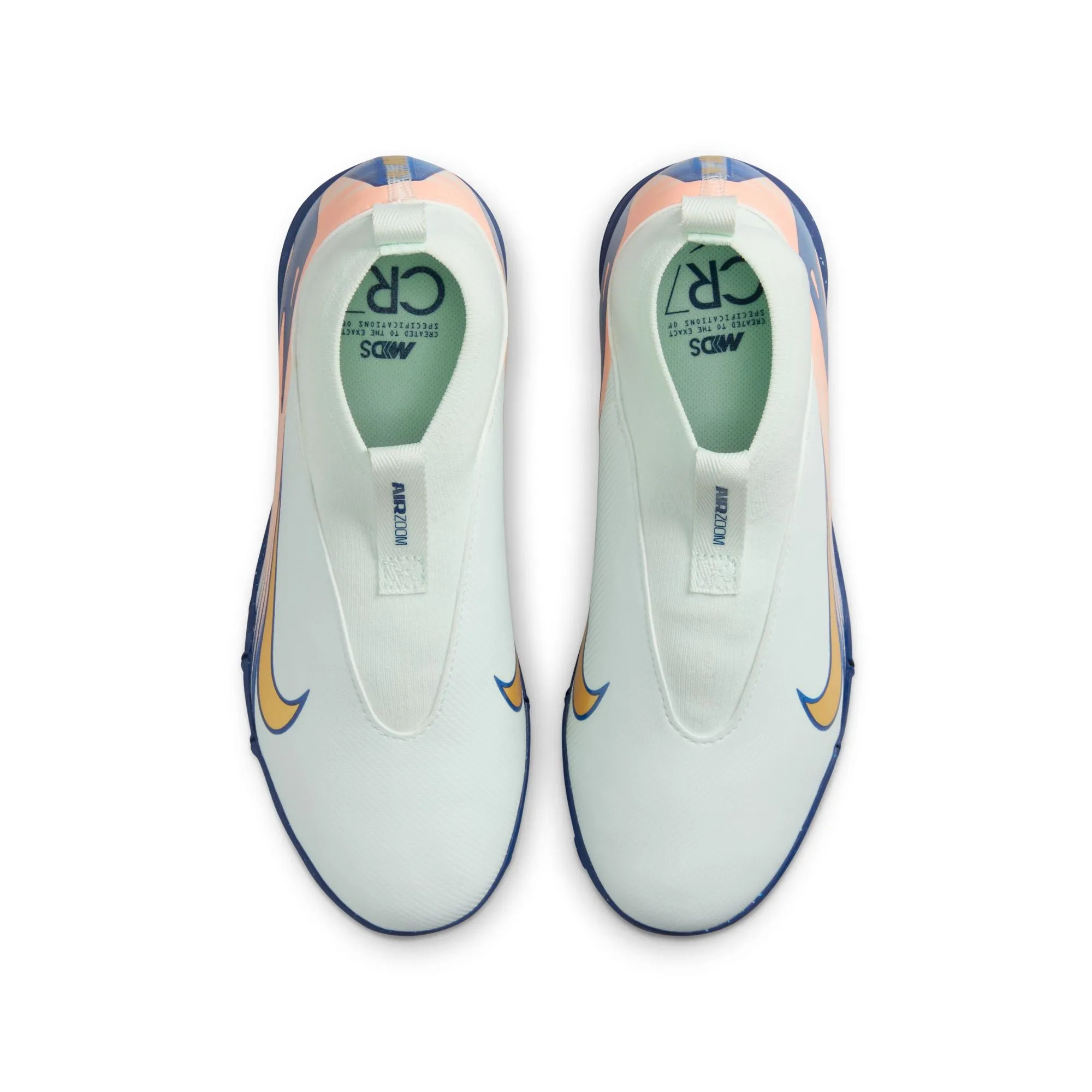 Nike Junior Superfly 10 Academy Mercurial Dream Speed TF Fußballschuhe - Fast Grün/Metallic Gold Coin