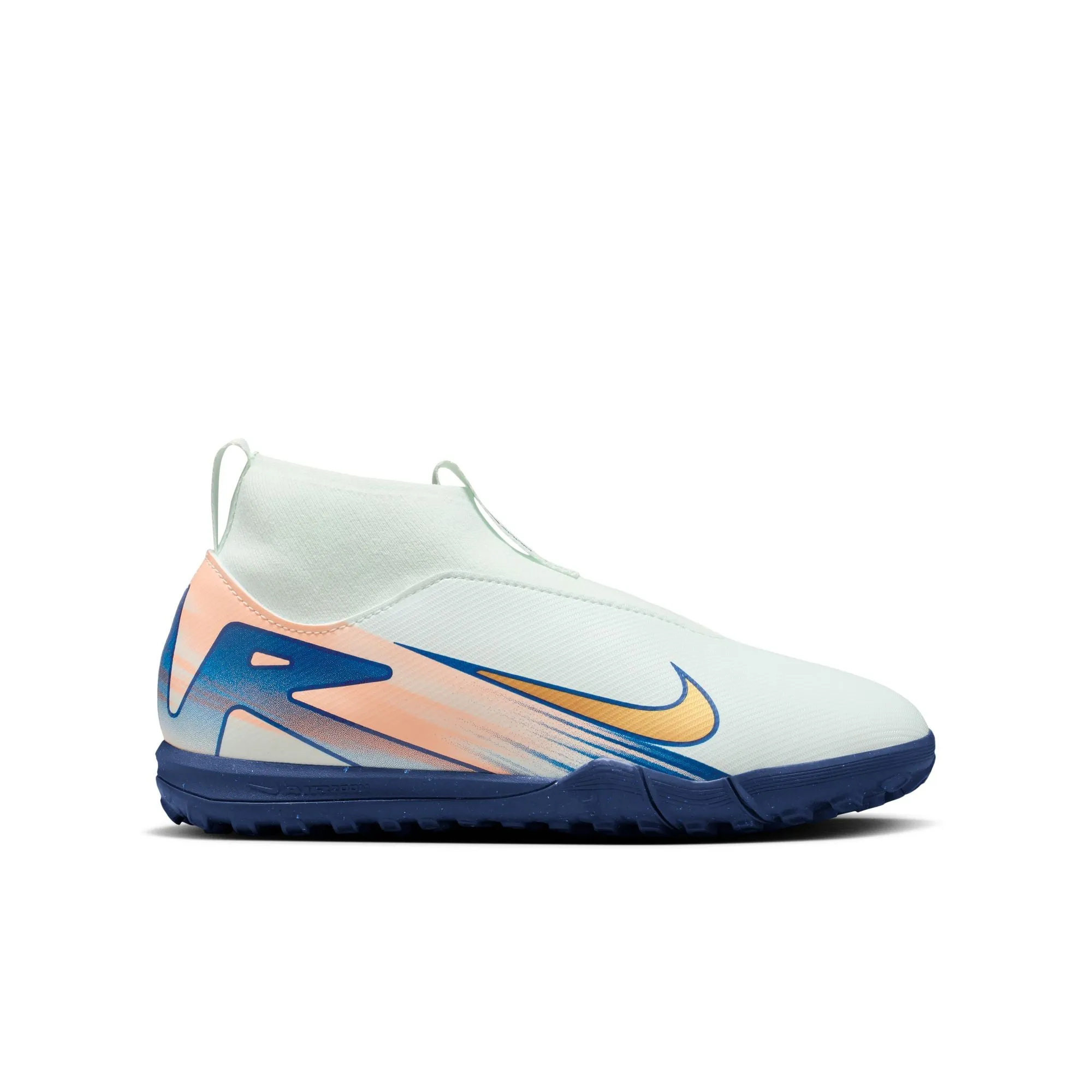 Nike Junior Superfly 10 Academy Mercurial Dream Speed TF Fußballschuhe - Fast Grün/Metallic Gold Coin
