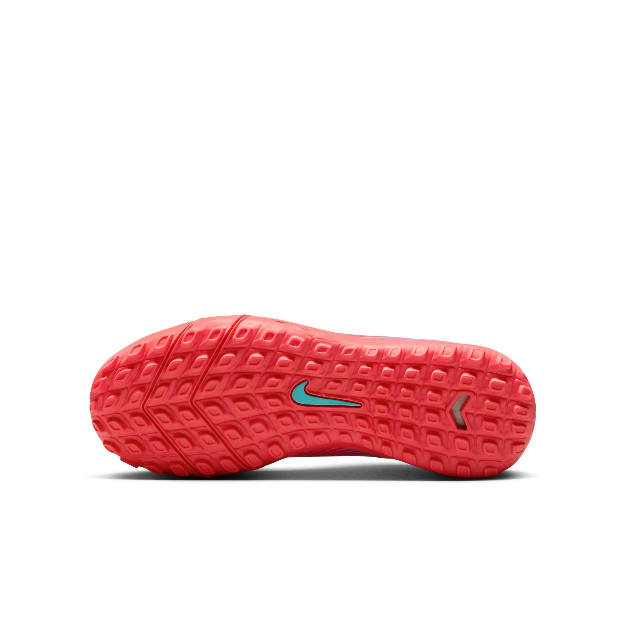 Nike Junior Superfly 10 Academy TF Fußballschuhe für Kunstrasen - Glutlicht/ Polarlichtgrün