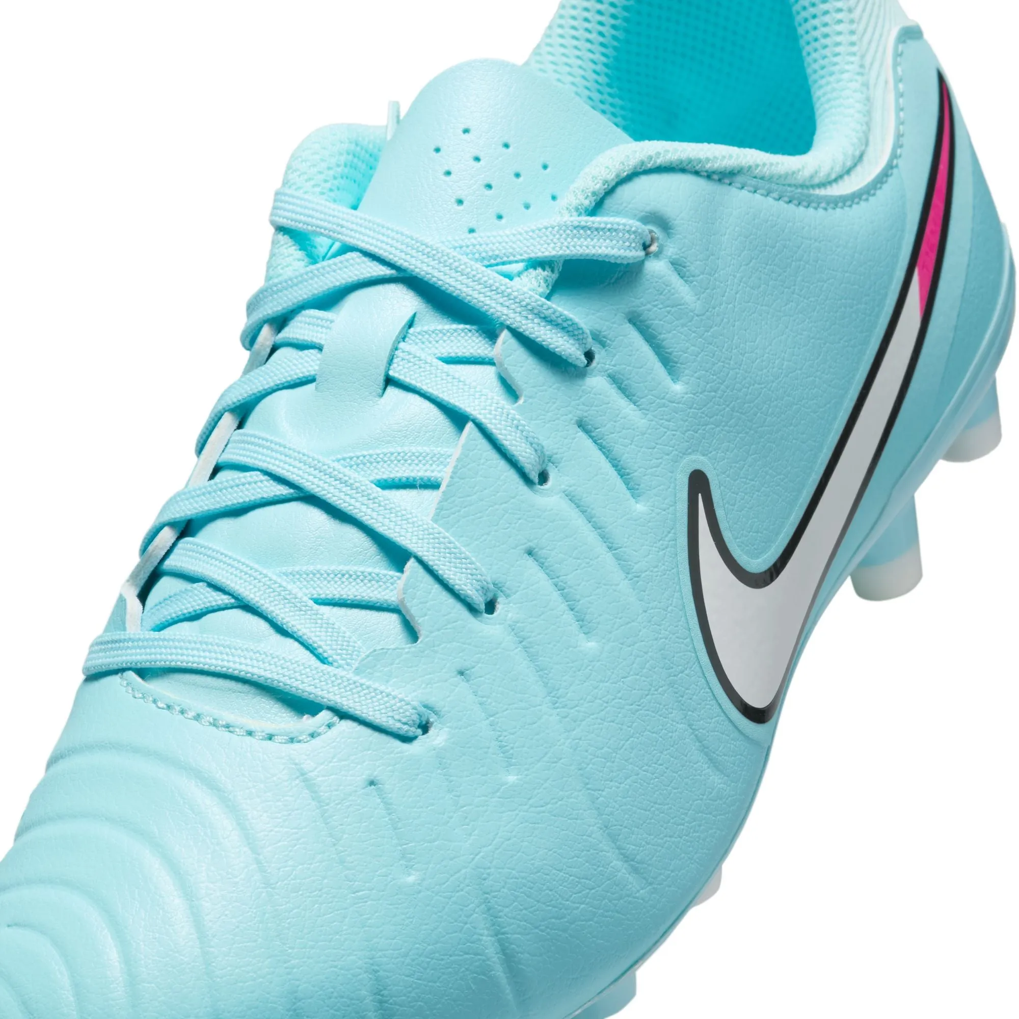 Nike Junior Tiempo Legend 10 Academy FG Fußballschuhe für festen Untergrund - Copa/Weiß