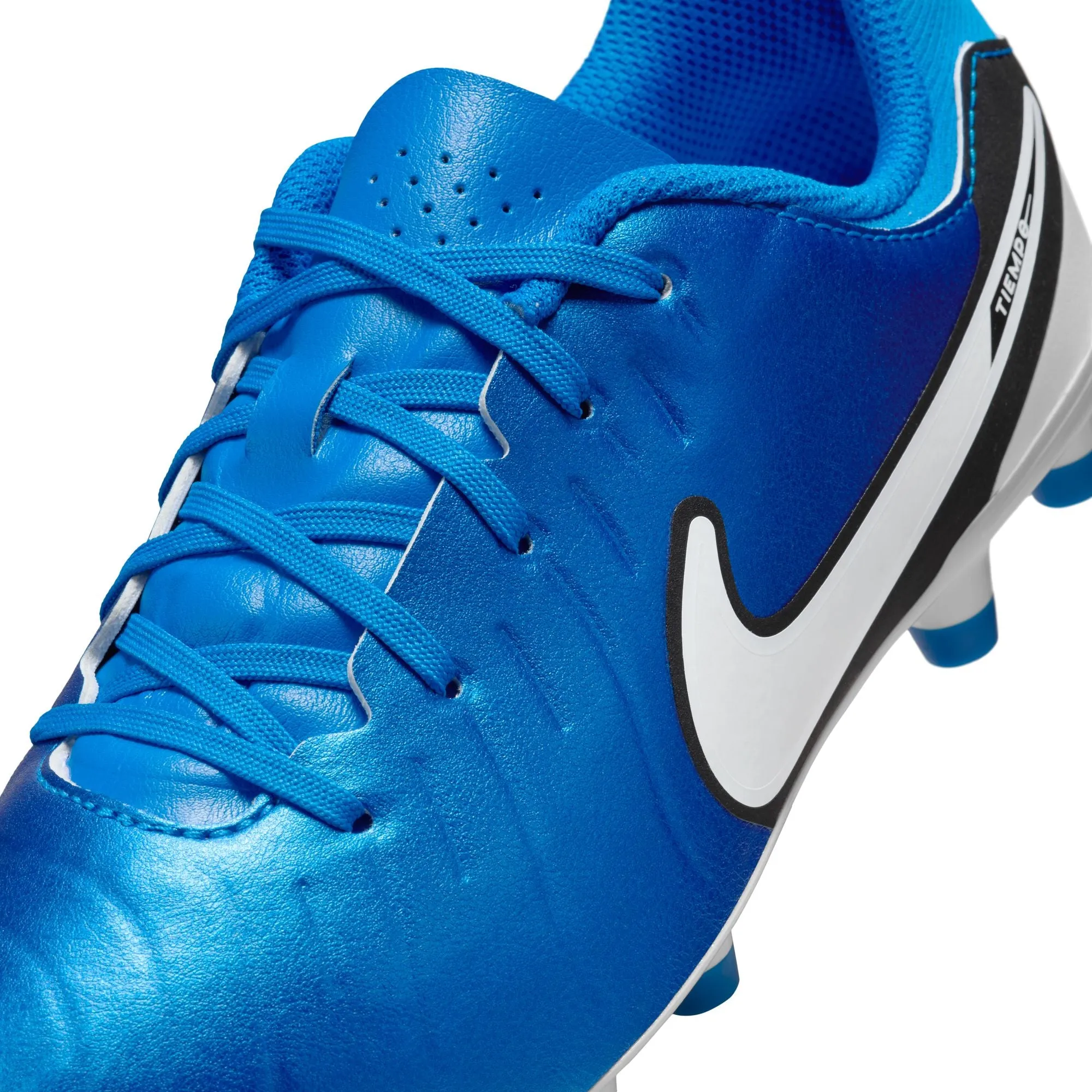 Nike Junior Tiempo Legend 10 Academy FG/MG Fußballschuhe für festen Boden - Soar/Weiß