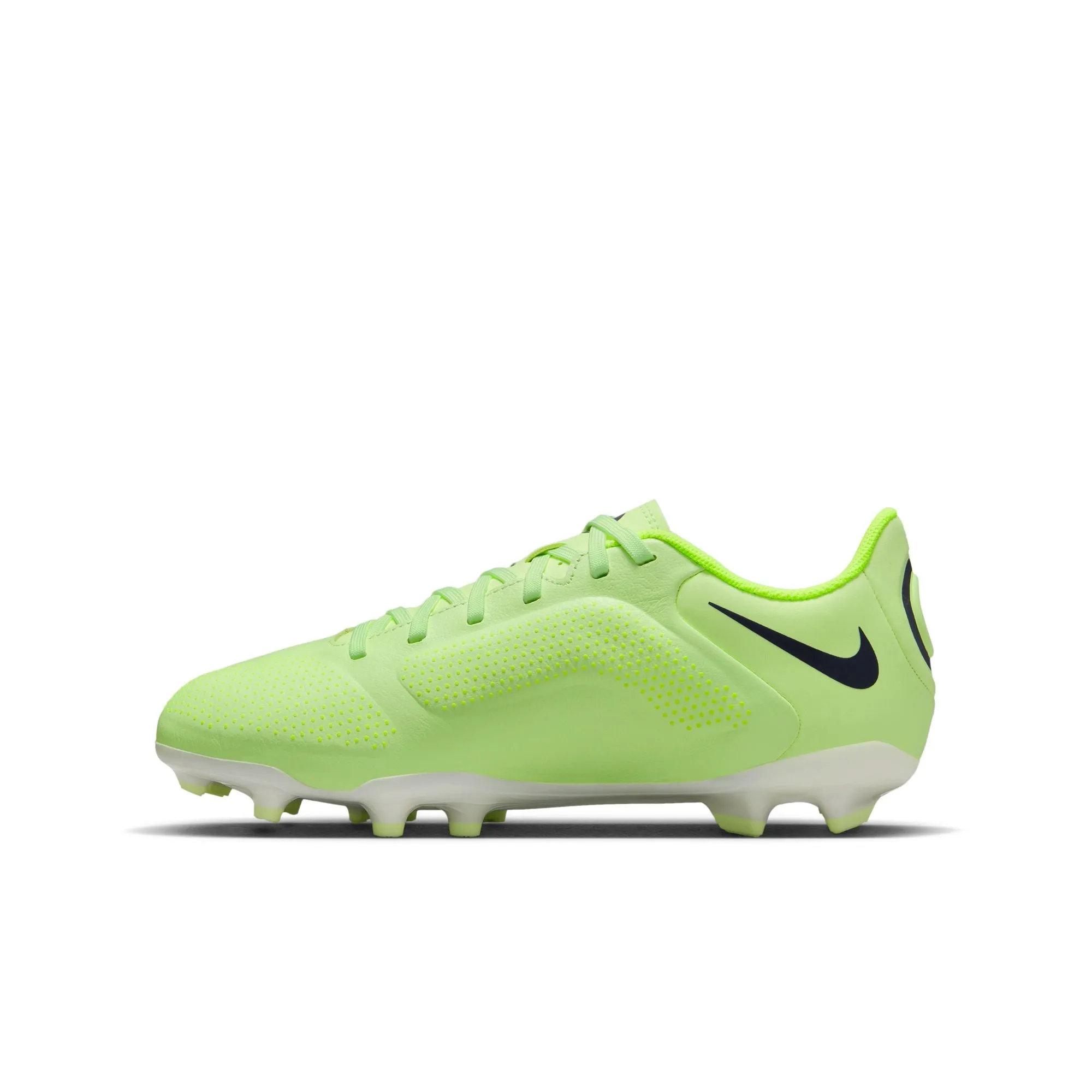 Nike Junior Tiempo Legend 9 Academy FG/MG Fußballschuhe für festen Untergrund - Barely Volt/Volt Summit White
