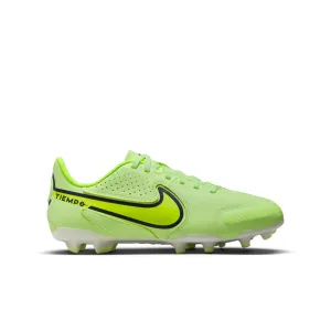 Nike Junior Tiempo Legend 9 Academy FG/MG Fußballschuhe für festen Untergrund - Barely Volt/Volt Summit White