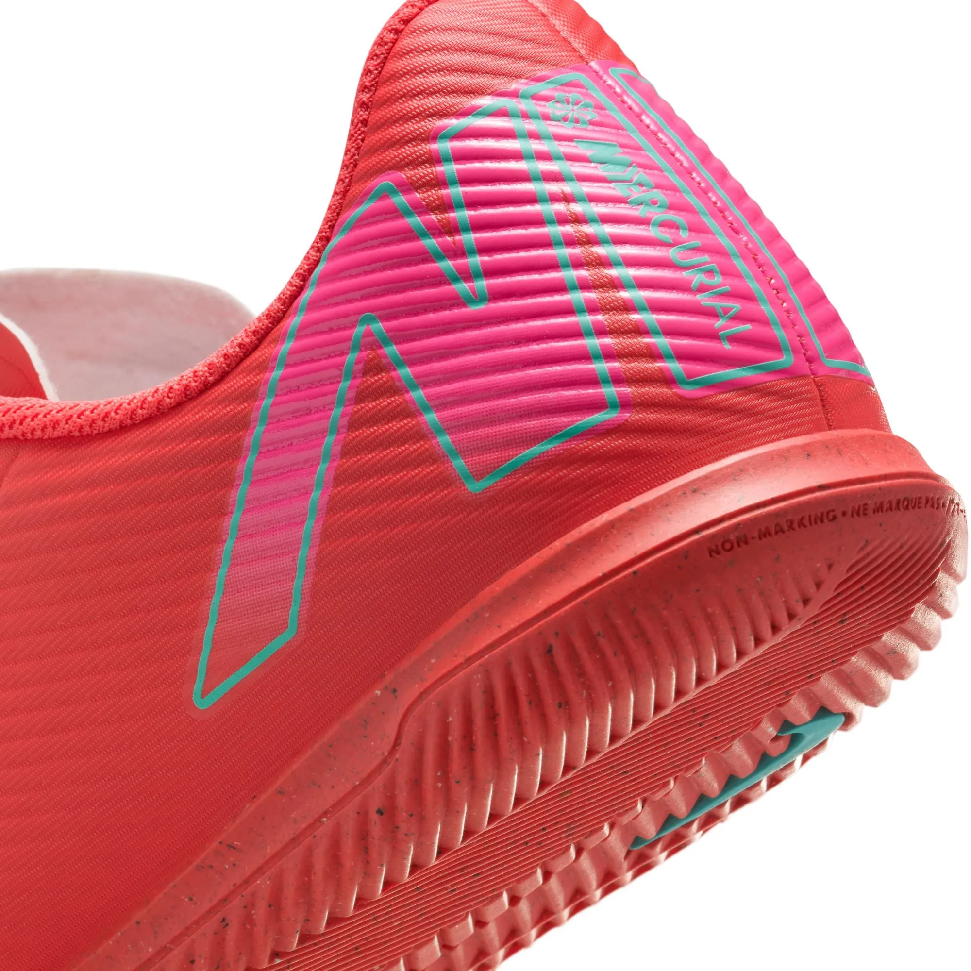 Nike Junior Vapor 16 Club IC Hallenschuhe - Glutlicht/Auroragrün