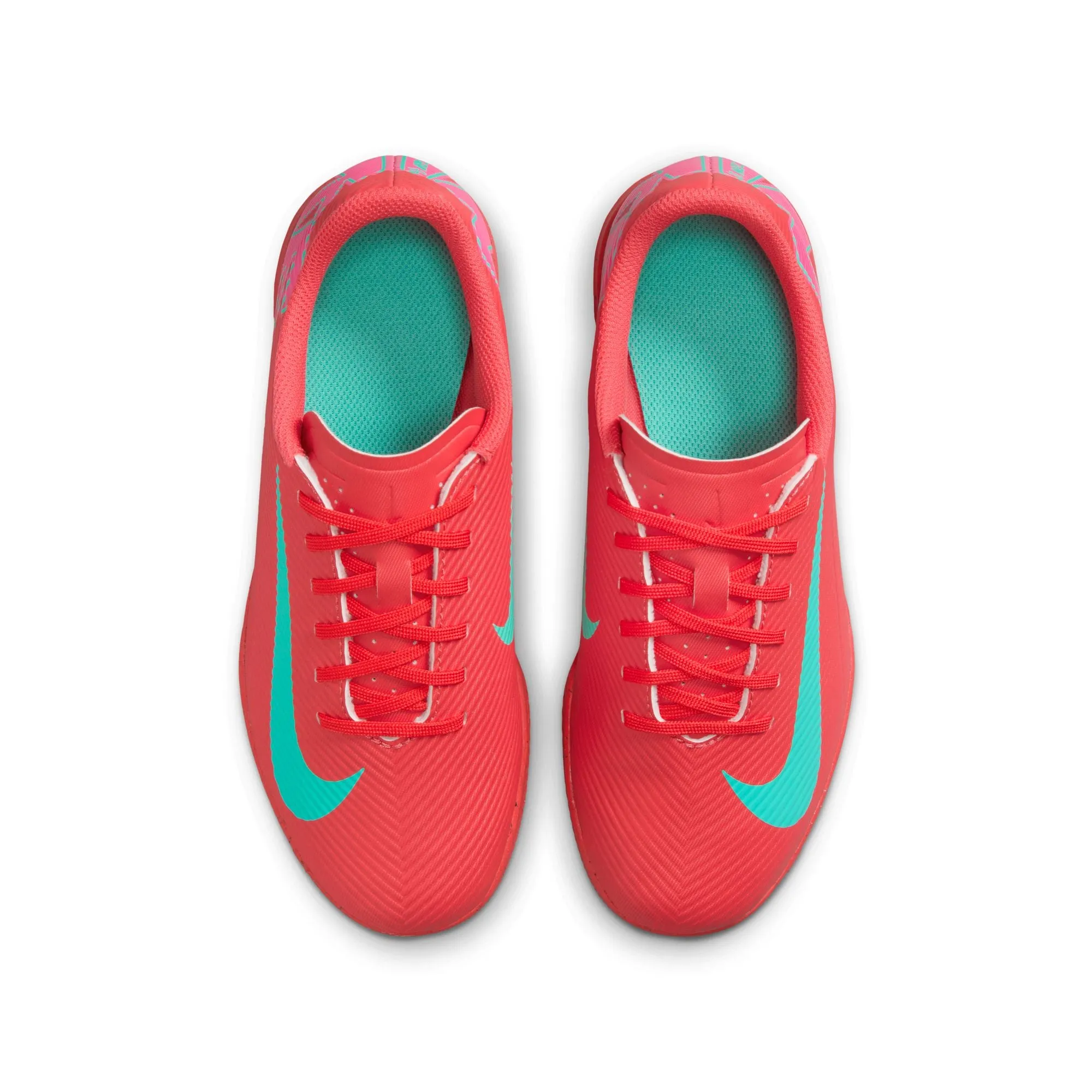 Nike Junior Vapor 16 Club IC Hallenschuhe - Glutlicht/Auroragrün