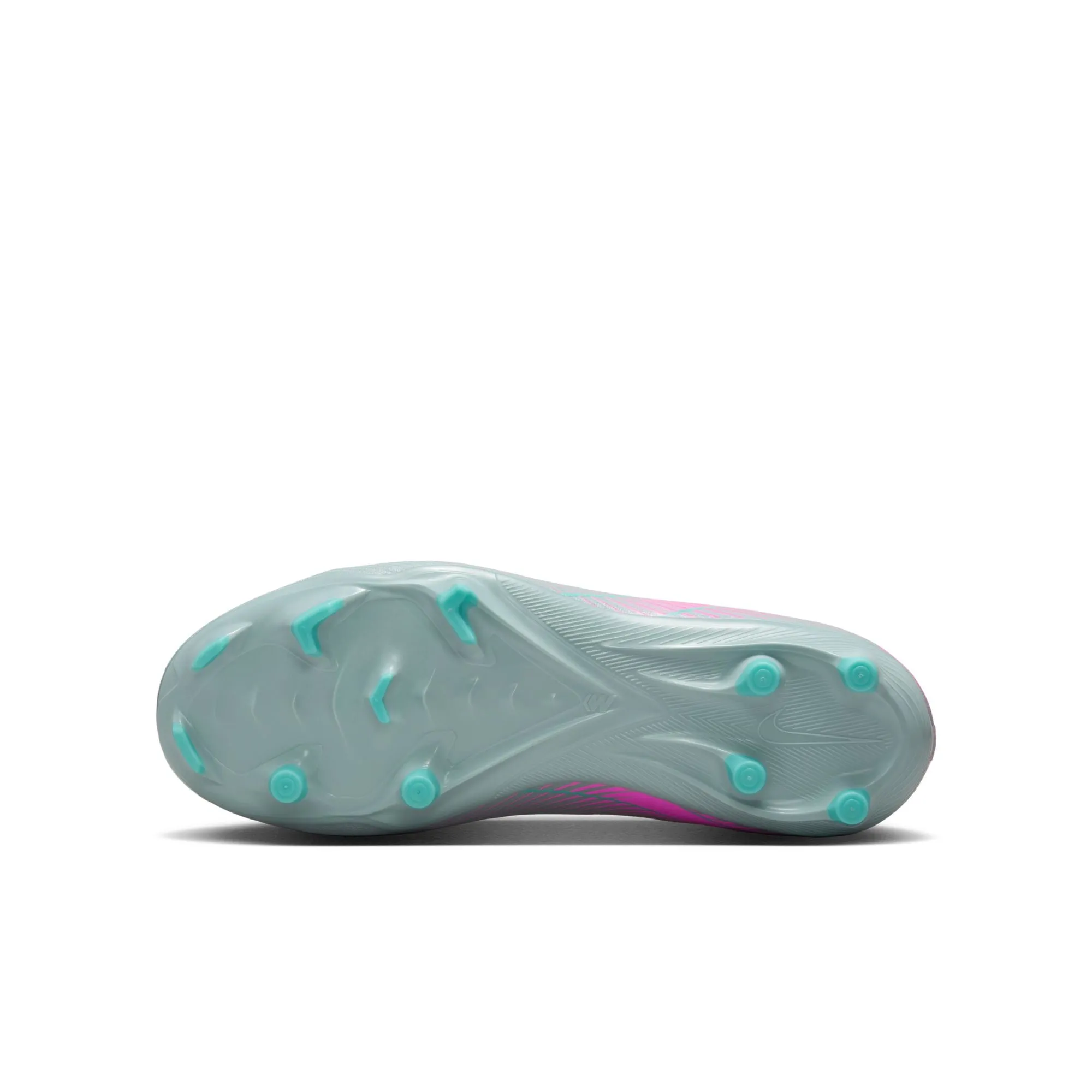 Nike Junior Zoom Superfly 10 Academy FG Schuhe für festen Untergrund - Ocean Cube/ Pink Blast