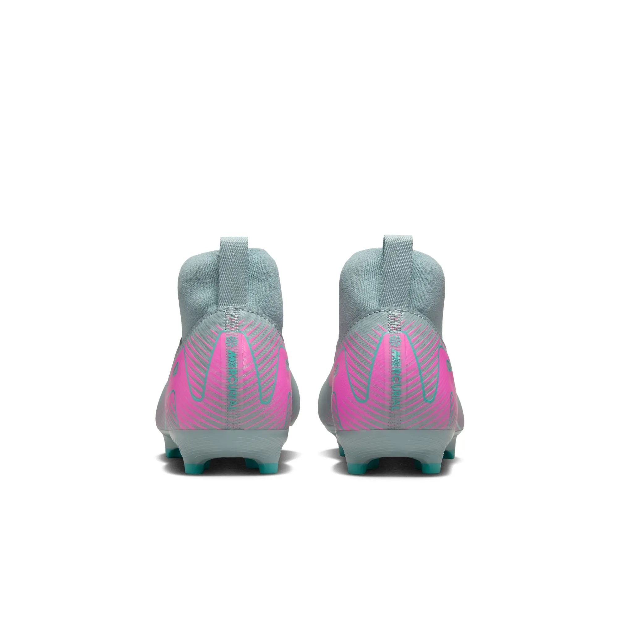 Nike Junior Zoom Superfly 10 Academy FG Schuhe für festen Untergrund - Ocean Cube/ Pink Blast