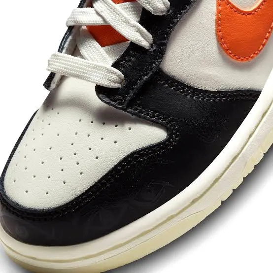 Nike Kids Dunk Low Halloween Schwarz Orange PS Weiß Vorschule von Nike Nike Dunk