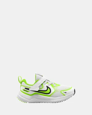 Nike Kinder Schuhe Cosmic Runner Ps B Weiß/Schwarz/Neongrün