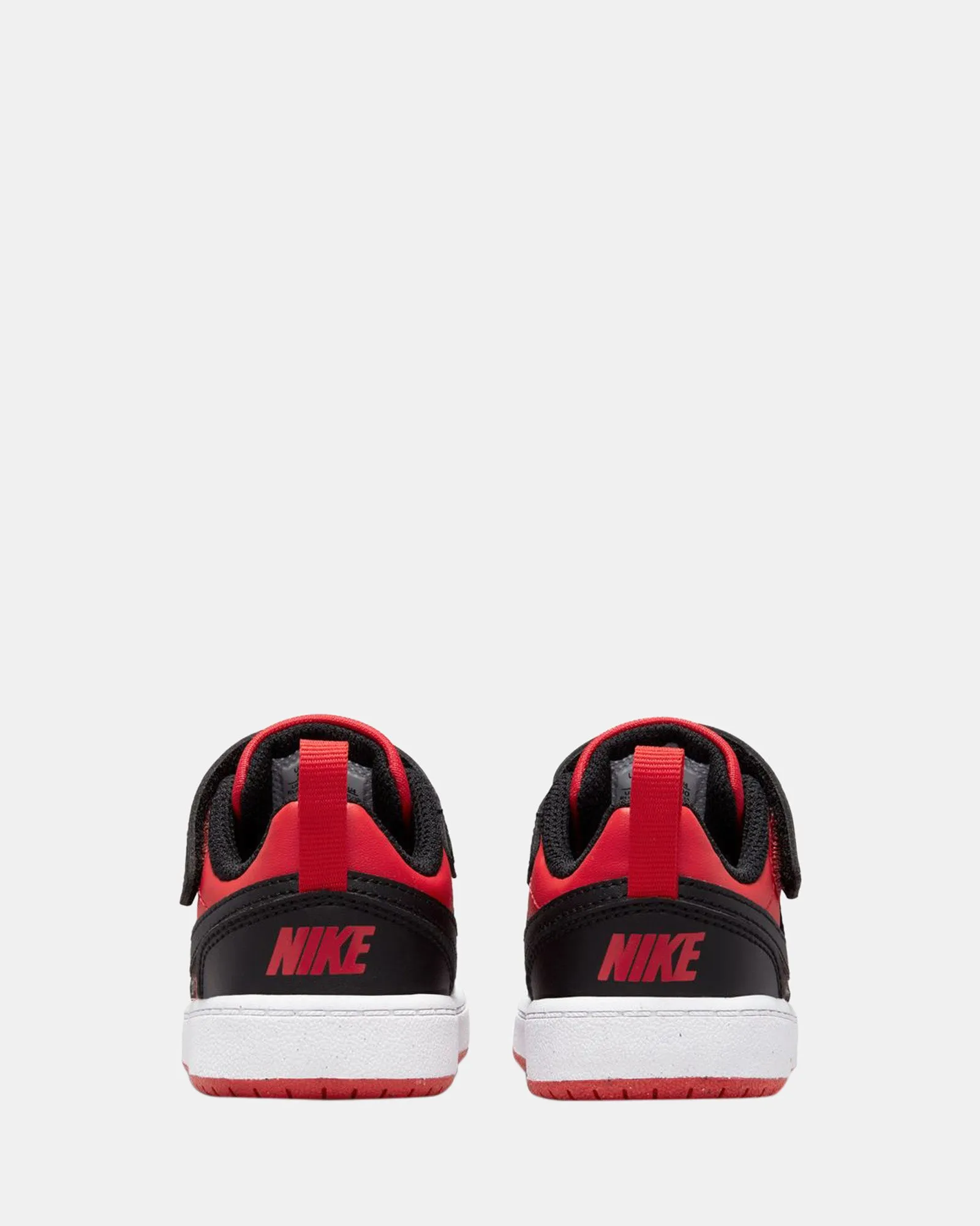 Nike Kinder Schuhe Court Borough Low Recraft Kleinkind Univ Rot/Schwarz/Weiß