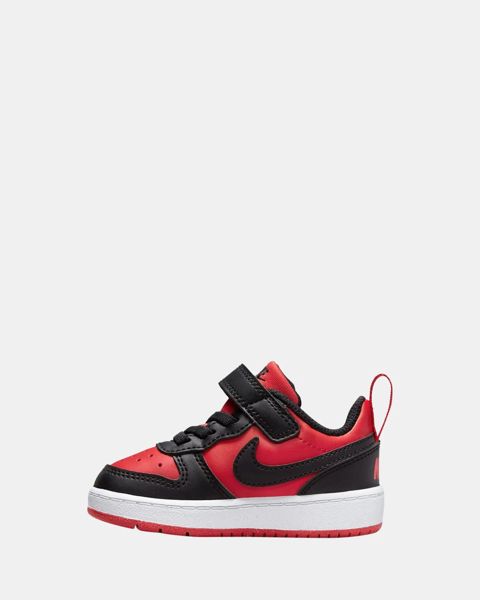 Nike Kinder Schuhe Court Borough Low Recraft Kleinkind Univ Rot/Schwarz/Weiß
