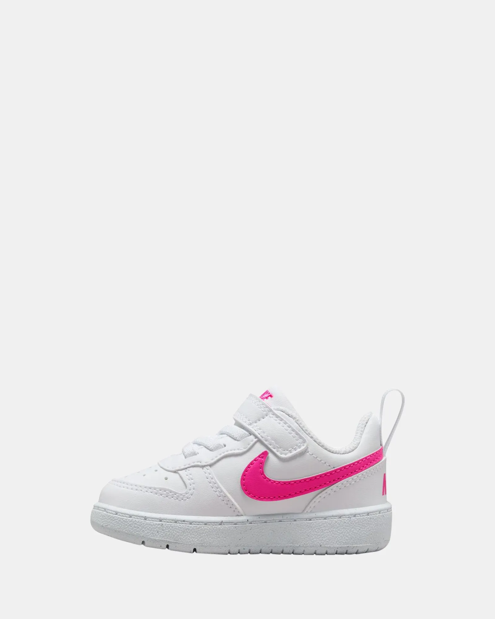 Nike Kinder-Schuhe Court Borough Low Recraft Kleinkind Weiß/Laser Fuchsia