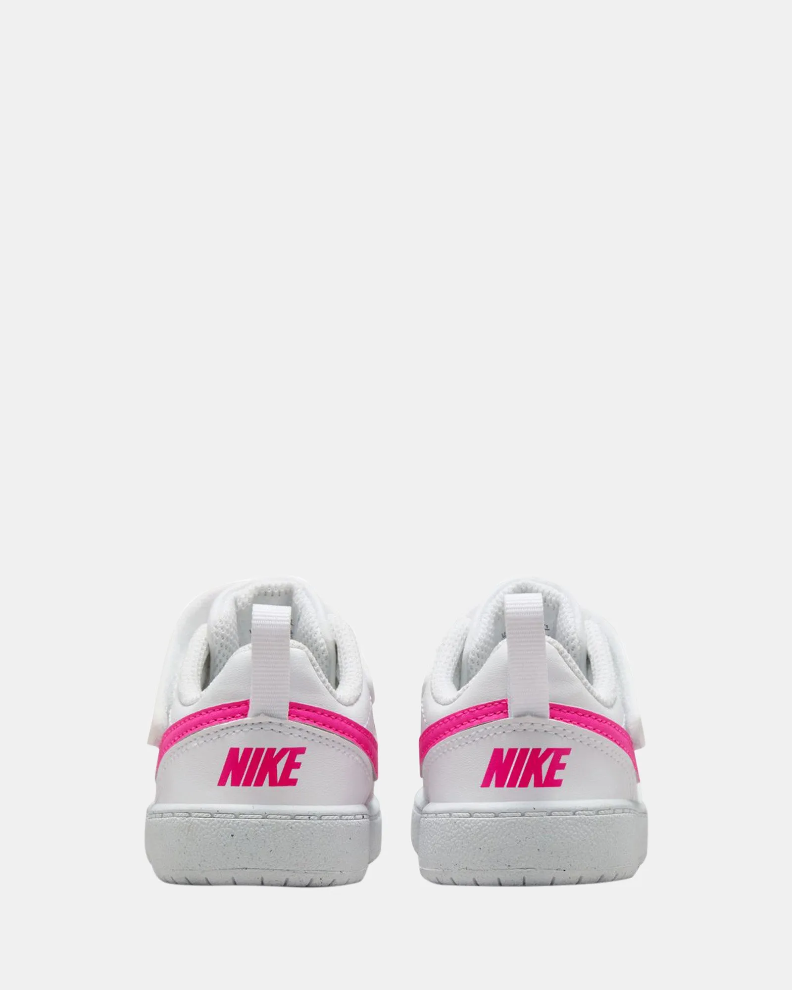 Nike Kinder-Schuhe Court Borough Low Recraft Kleinkind Weiß/Laser Fuchsia