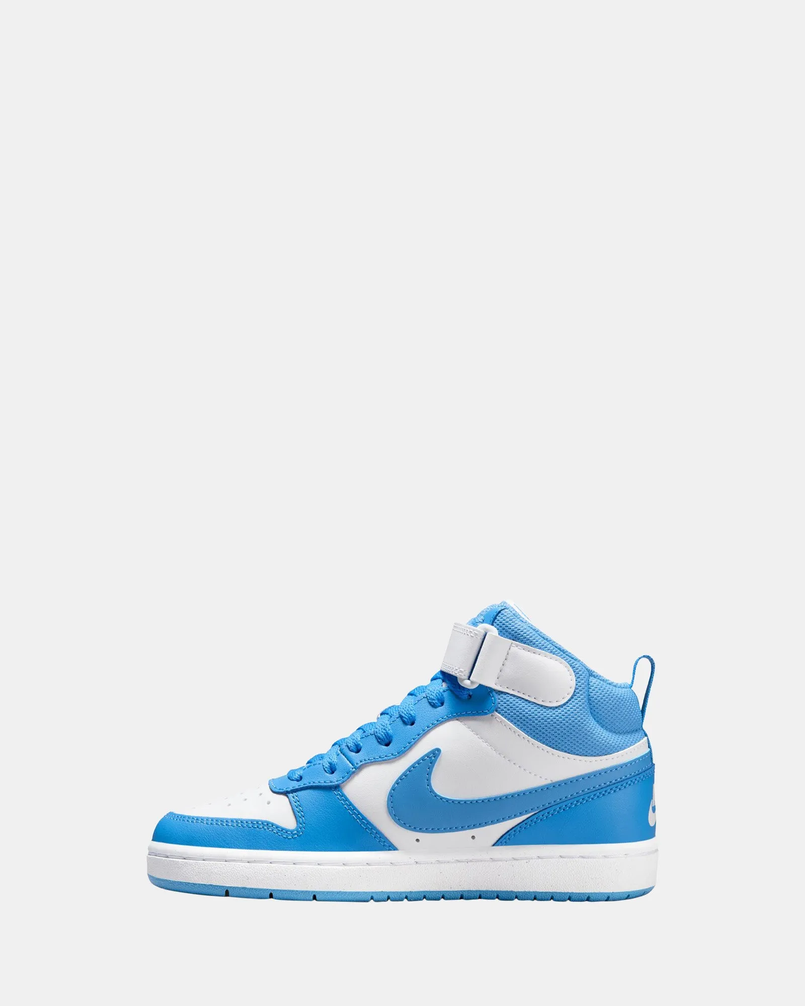Nike Kinder Schuhe Court Borough Mid 2 Grundschule Weiß/Blau Beyond