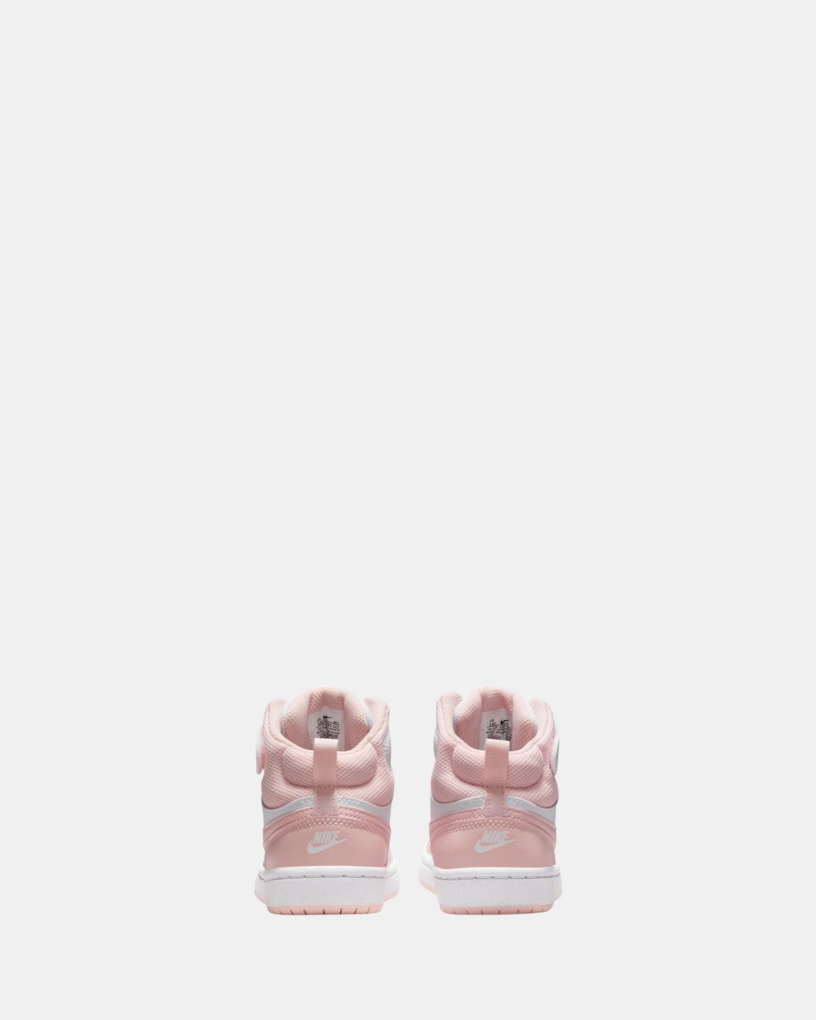 Nike Kinder Schuhe Court Borough Mid 2 Ps G Weiß/Echo Pink