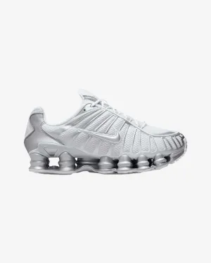 NIKE SHOX TL PLATINUM TINT SILBER WEIß (NEU)