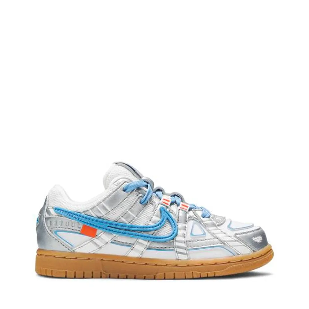 NIKE X OFF WHITE GUMMI DUNK UNIVERSITÄTSBLAU VORSCHULE -