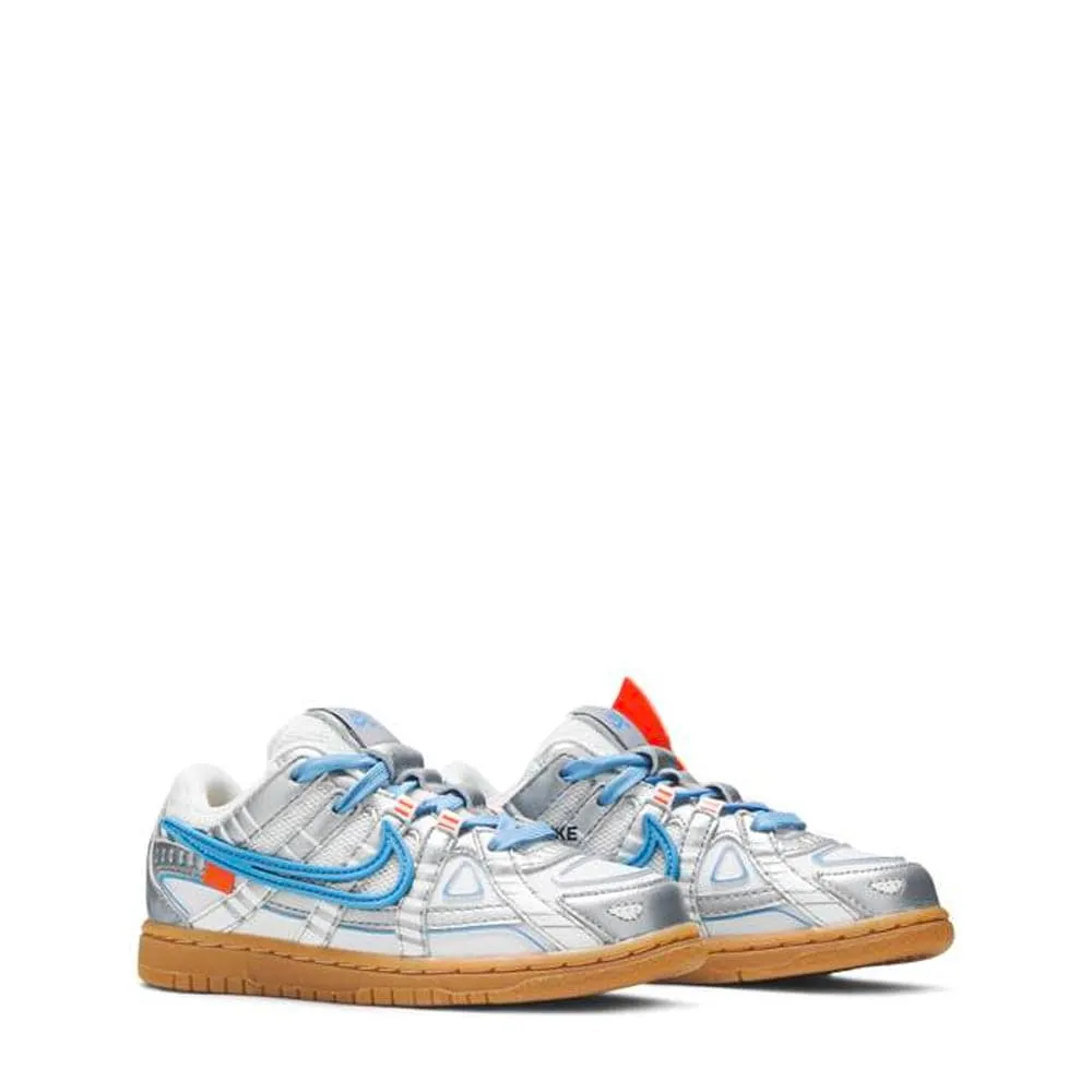 NIKE X OFF WHITE GUMMI DUNK UNIVERSITÄTSBLAU VORSCHULE -
