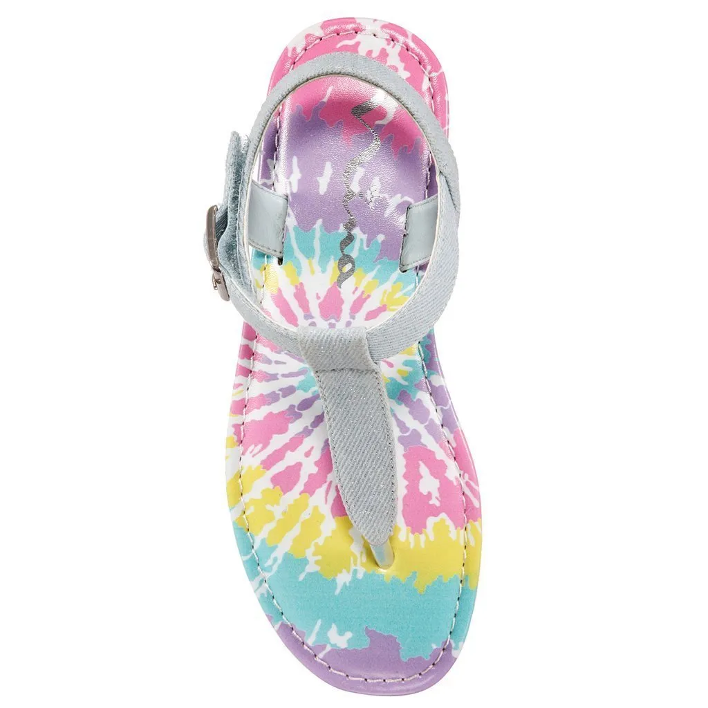 Nina Girl's Heddy Blue Glitzer Denim