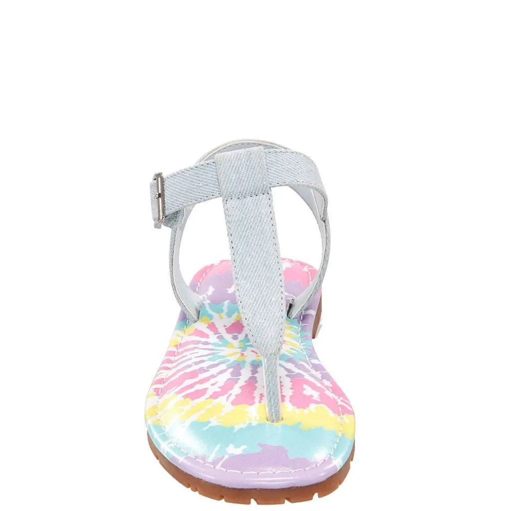 Nina Girl's Heddy Blue Glitzer Denim