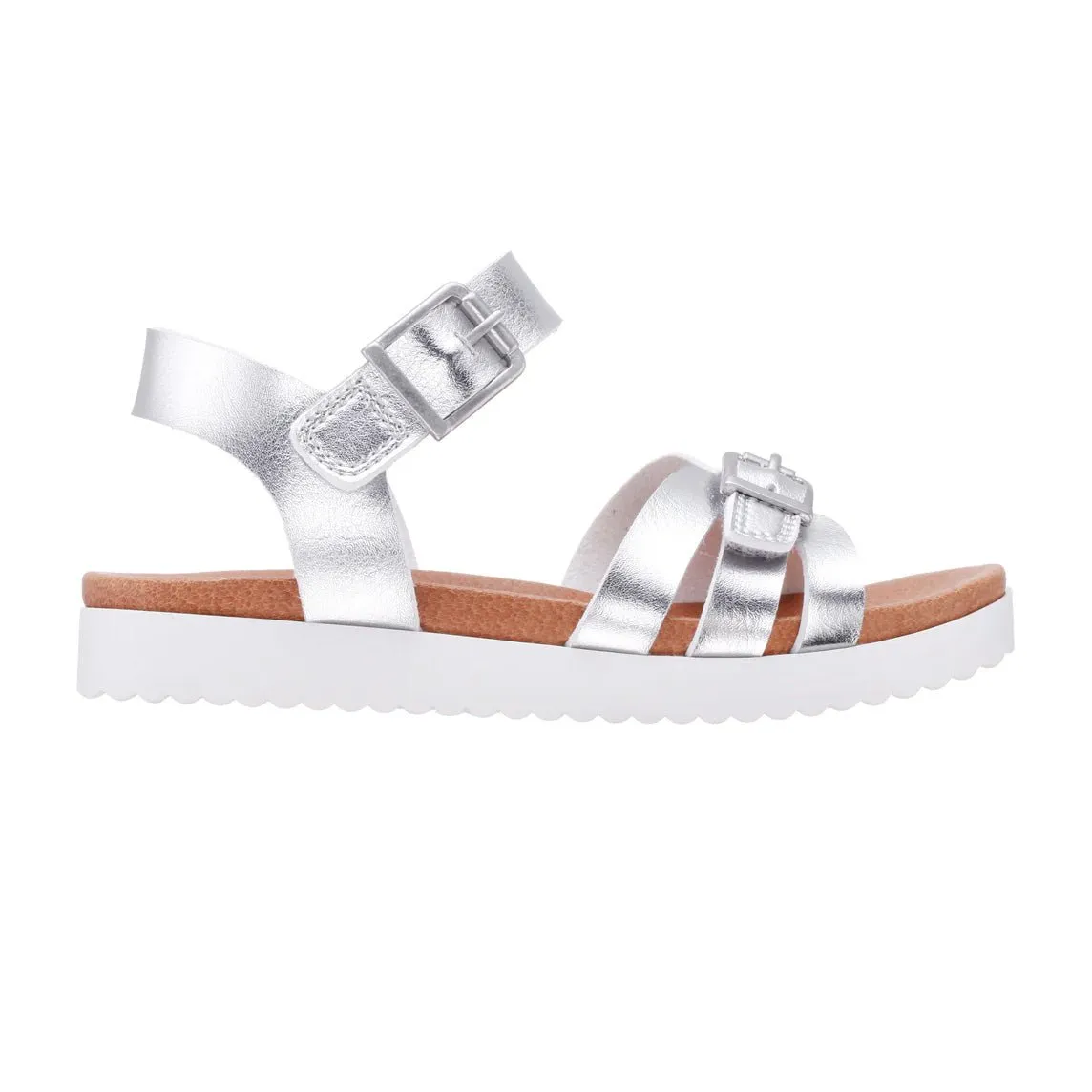 Nina Girl's Spitzen Silber