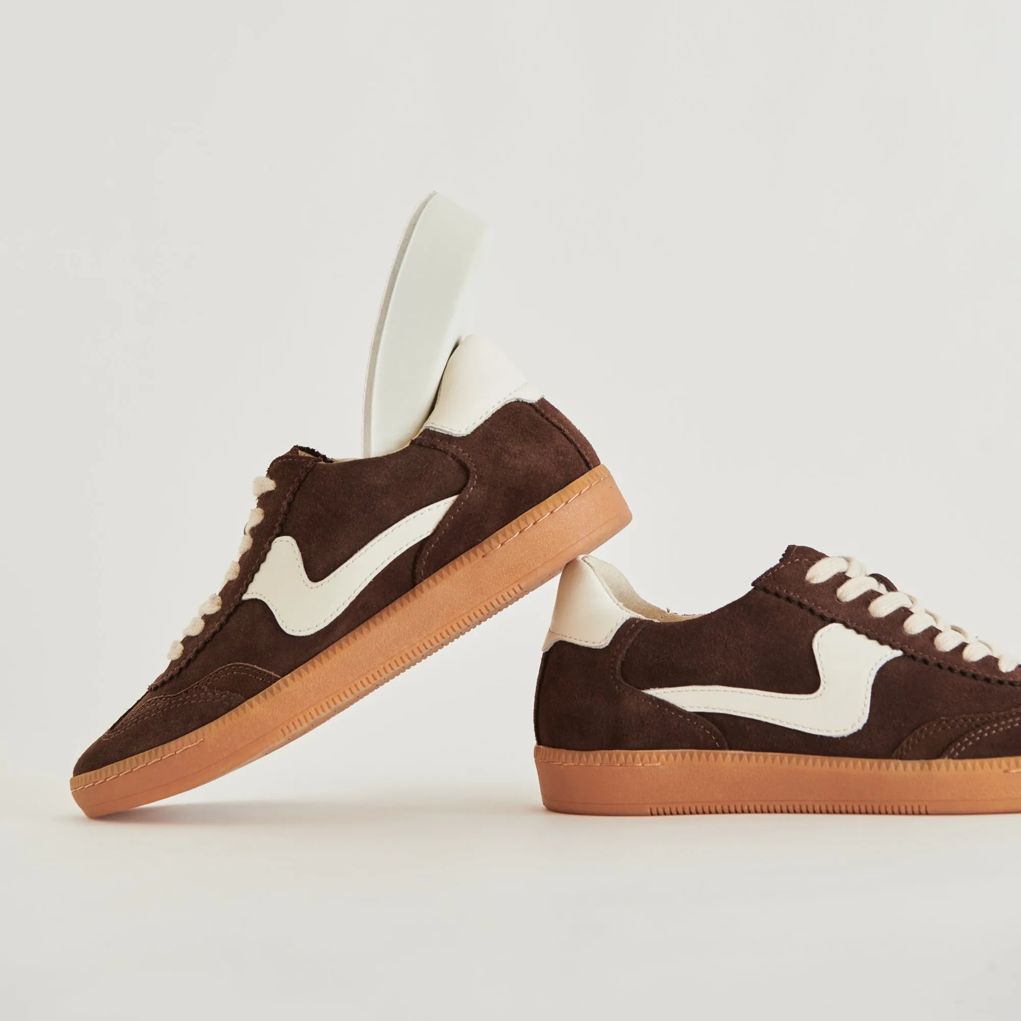 NOTICE SNEAKERS DK BRAUN WILDLEDER