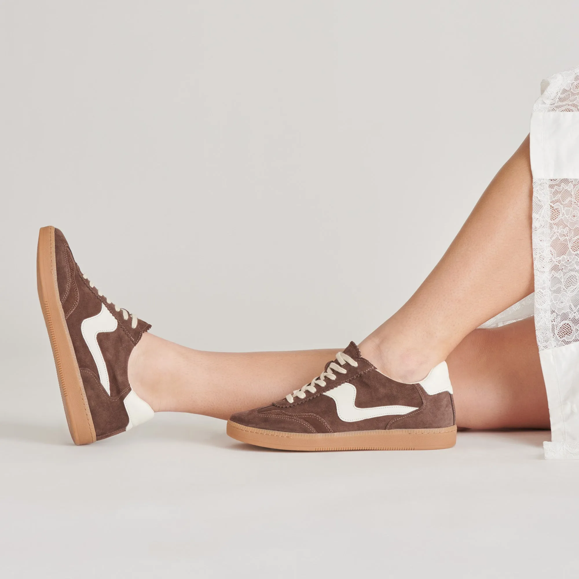 NOTICE SNEAKERS DK BRAUN WILDLEDER