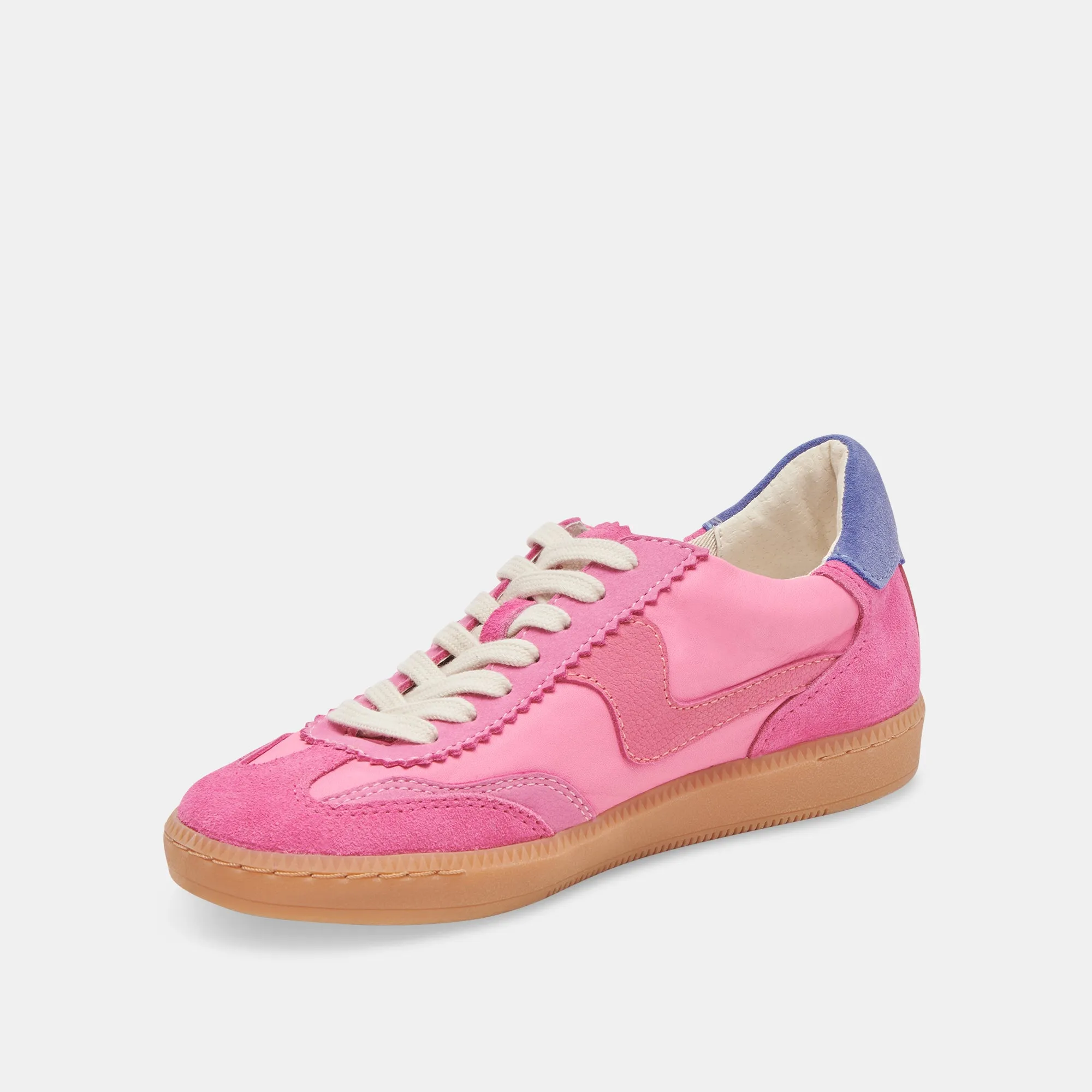 HINWEIS SNEAKERS ROSA WILDLEDER