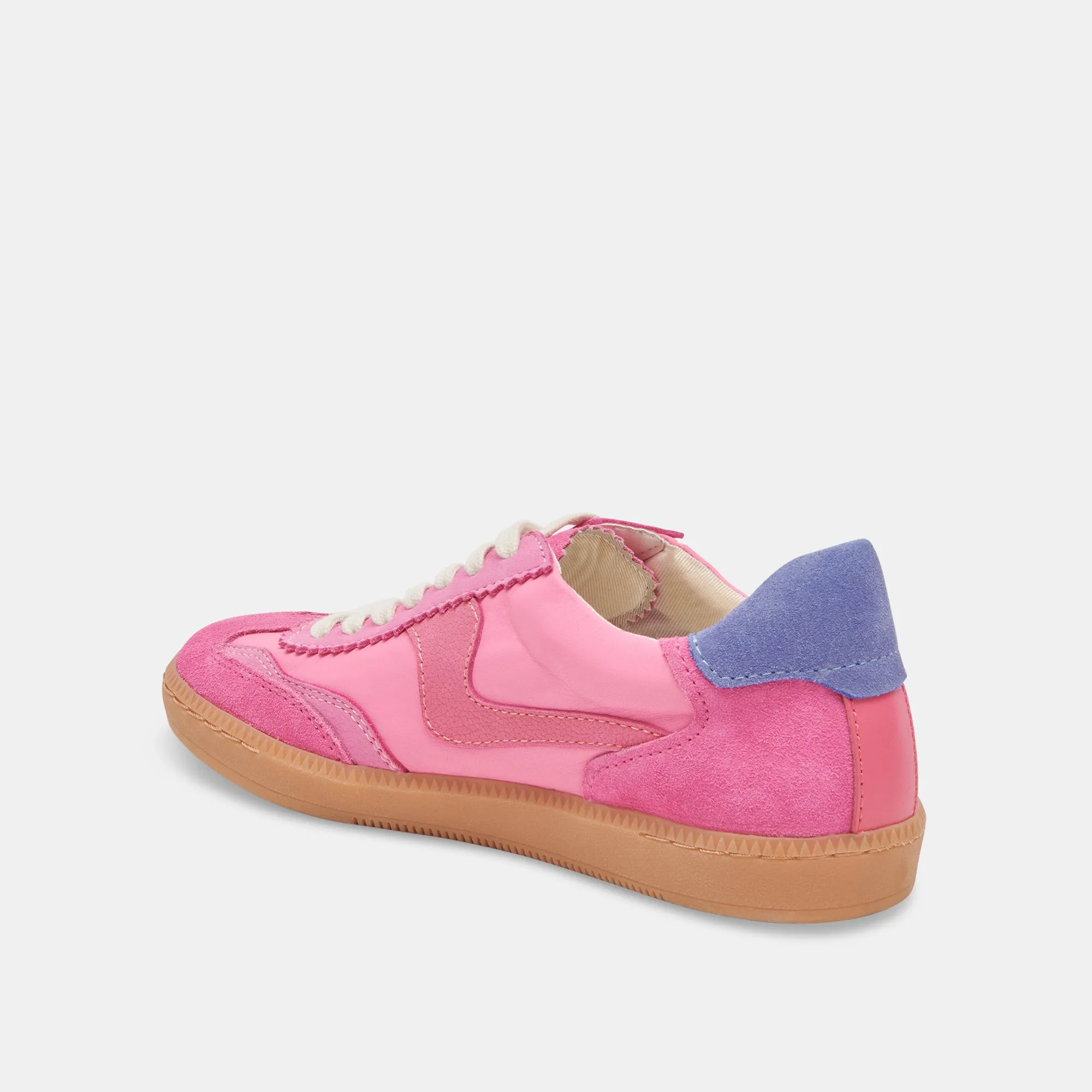 HINWEIS SNEAKERS ROSA WILDLEDER
