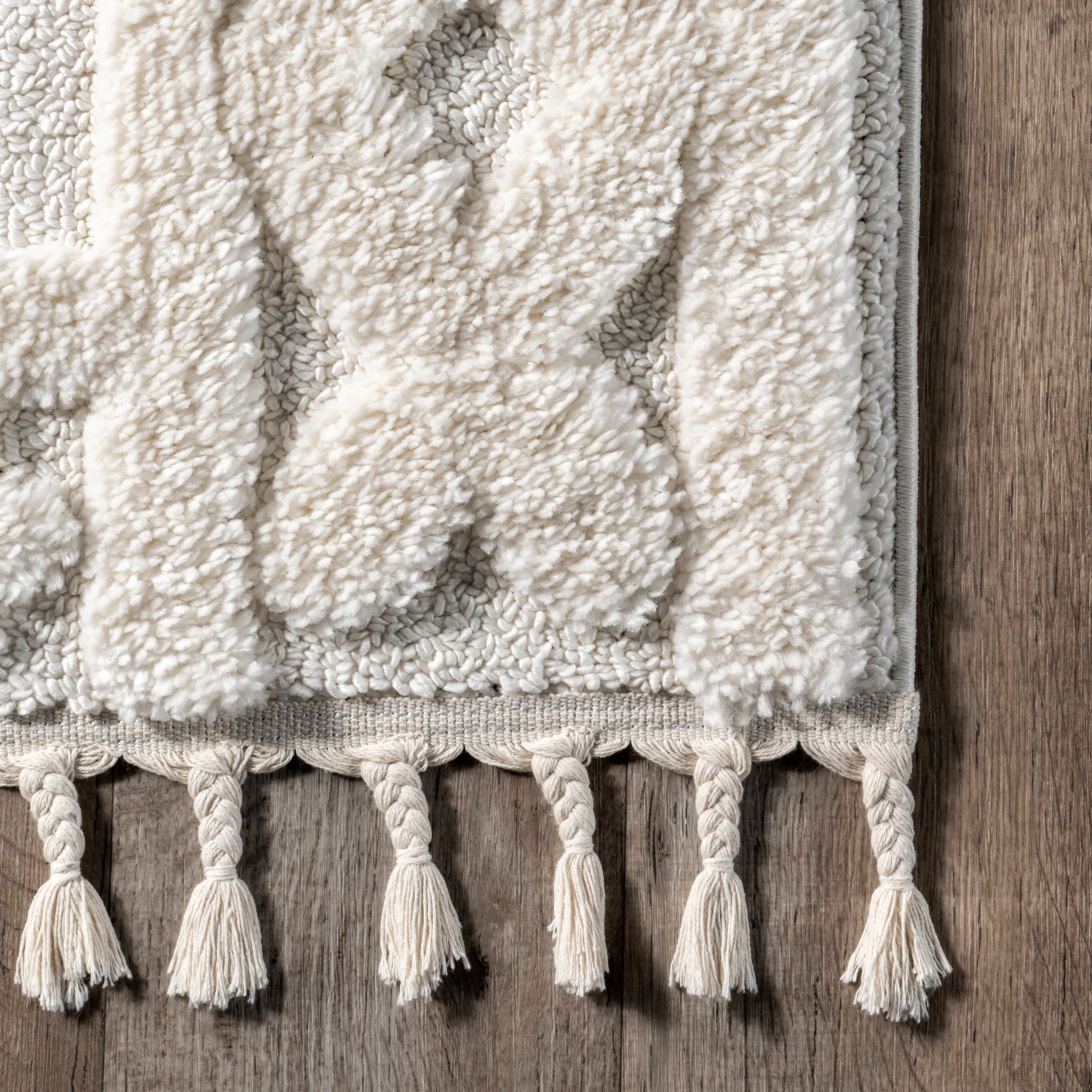 nuLOOM Janece Lässiger Gestreifter Jute-Teppich ecco Schuhe
