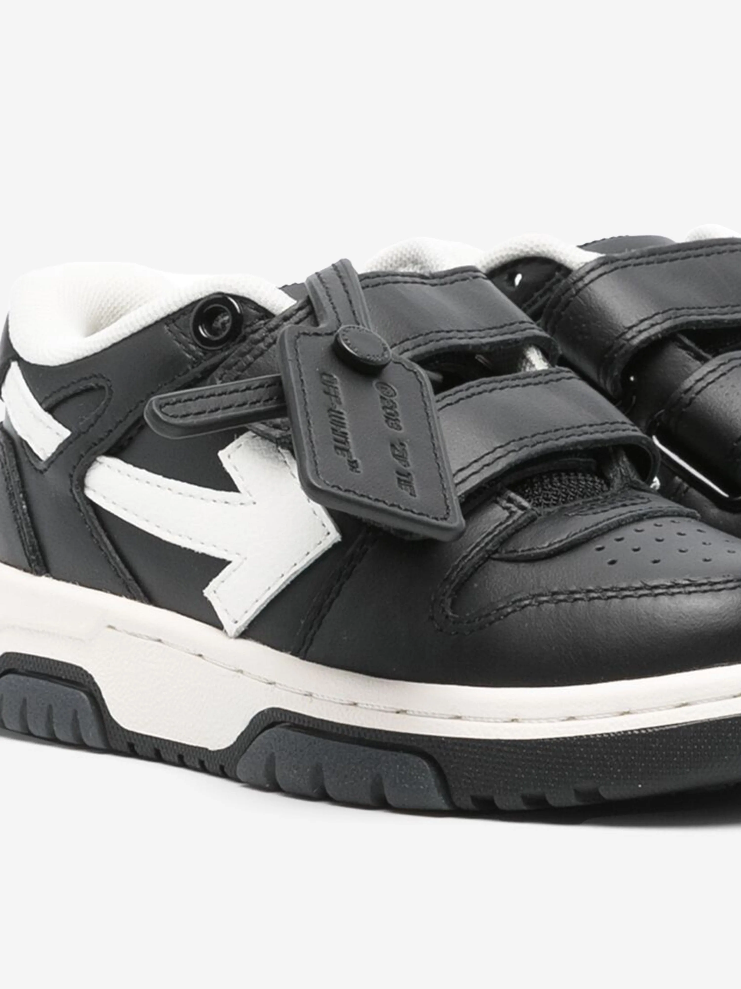 Off-White Kids Out Of Office Riemchen-Sneaker in Schwarz