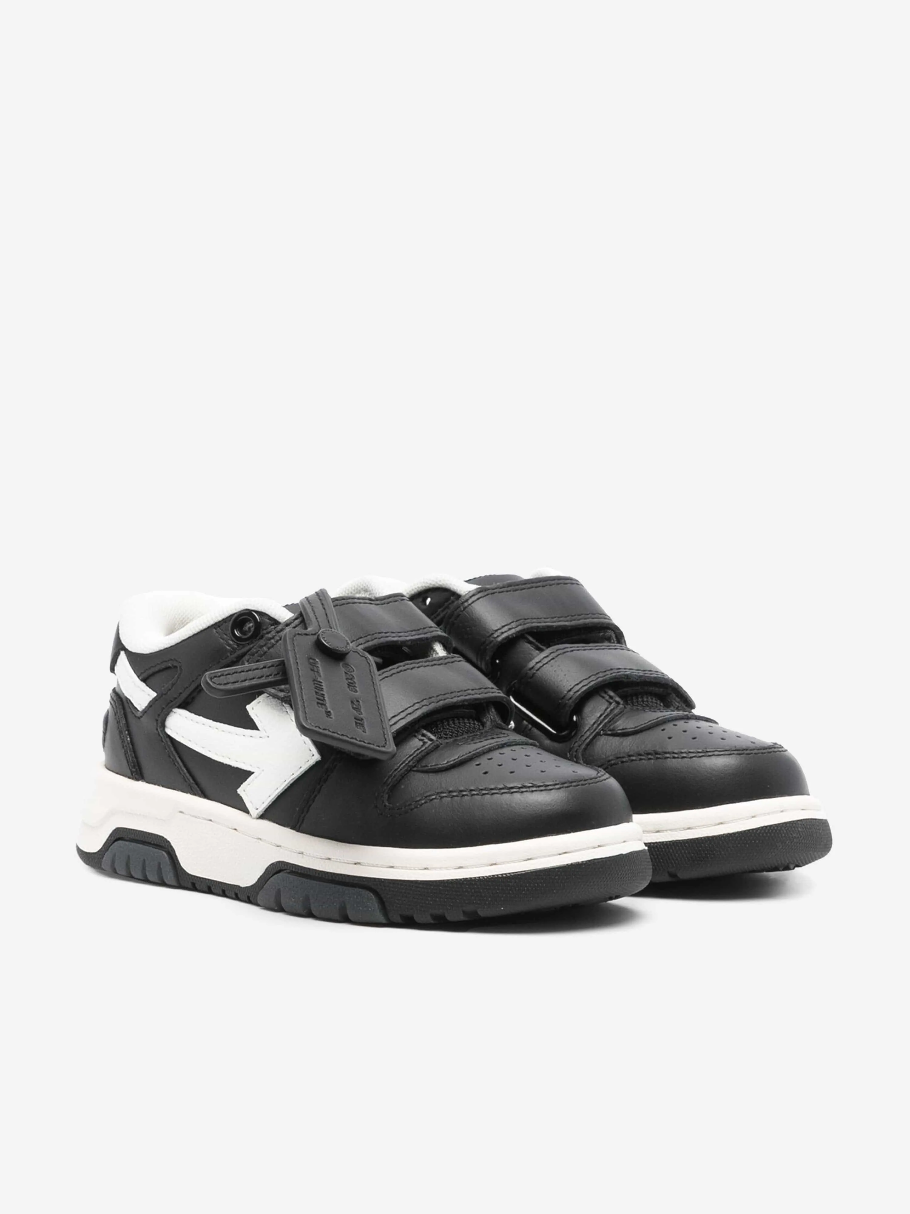 Off-White Kids Out Of Office Riemchen-Sneaker in Schwarz