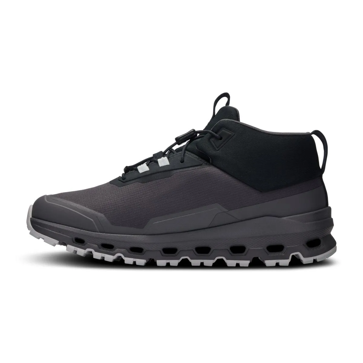 On Running Boy's (Grundschule) Cloudhero Mid Wasserdicht Schwarz/Eclipse