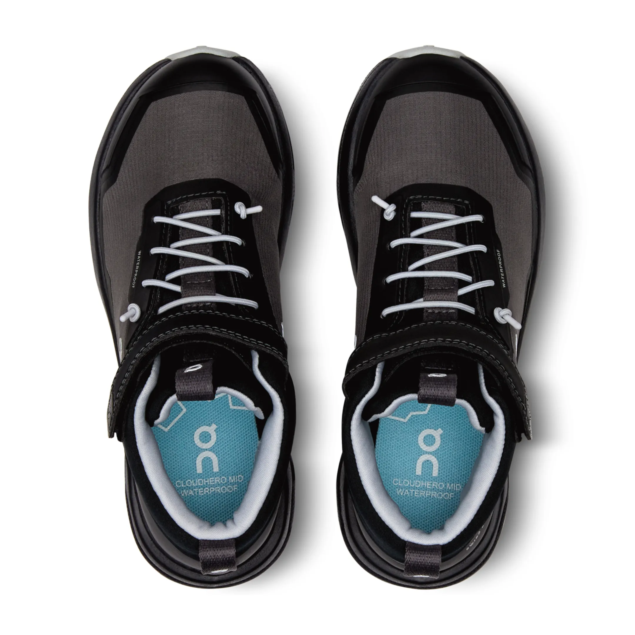 On Running Boy's (Vorschulkind) Cloudhero Mid Wasserdicht Eclipse/Schwarz