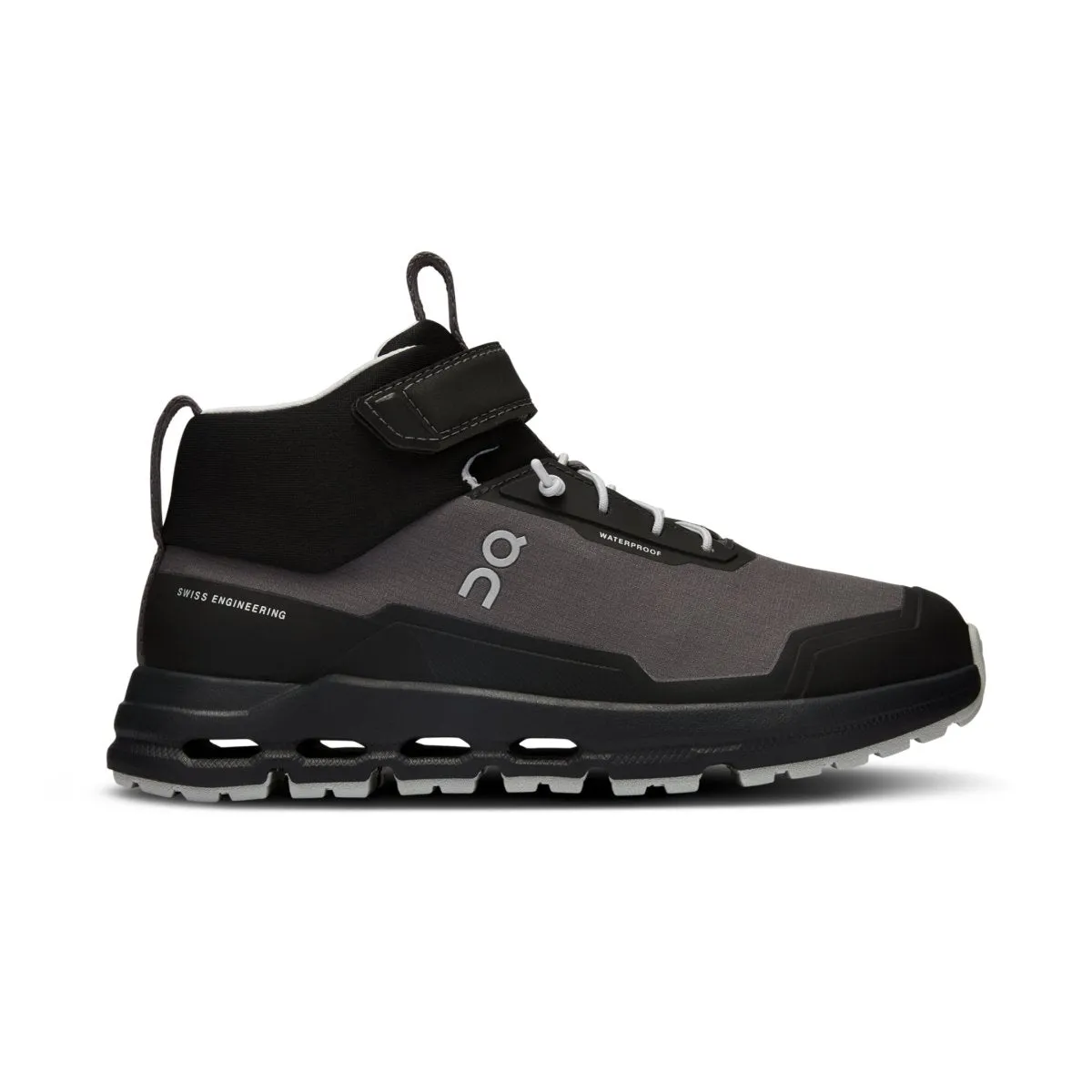 On Running Boy's (Vorschulkind) Cloudhero Mid Wasserdicht Eclipse/Schwarz
