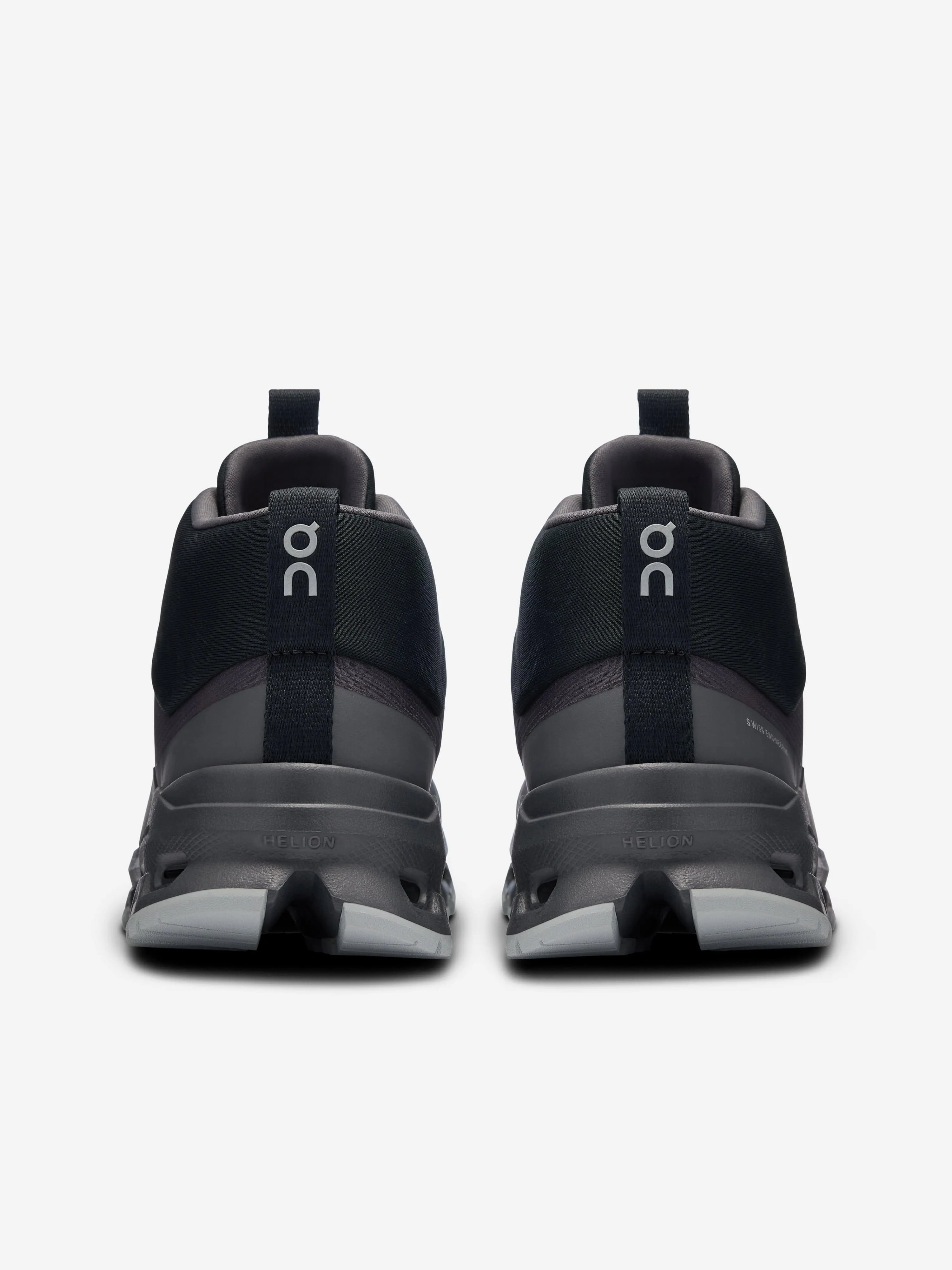 On Running Kids Cloudhero Mid wasserdichte Turnschuhe in Schwarz