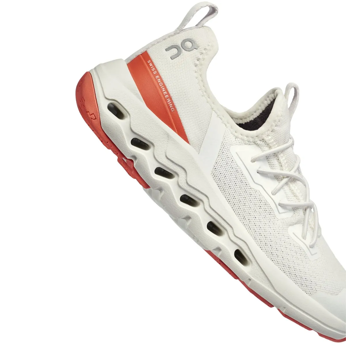 On Running Kinder (Vorschulalter) Cloudleap Elfenbein/Flamme