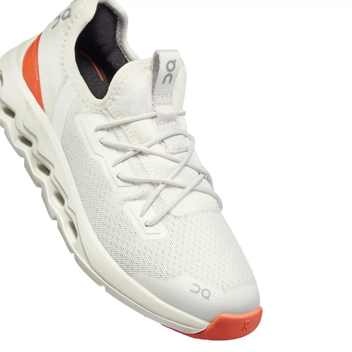 On Running Kinder (Vorschulalter) Cloudleap Elfenbein/Flamme
